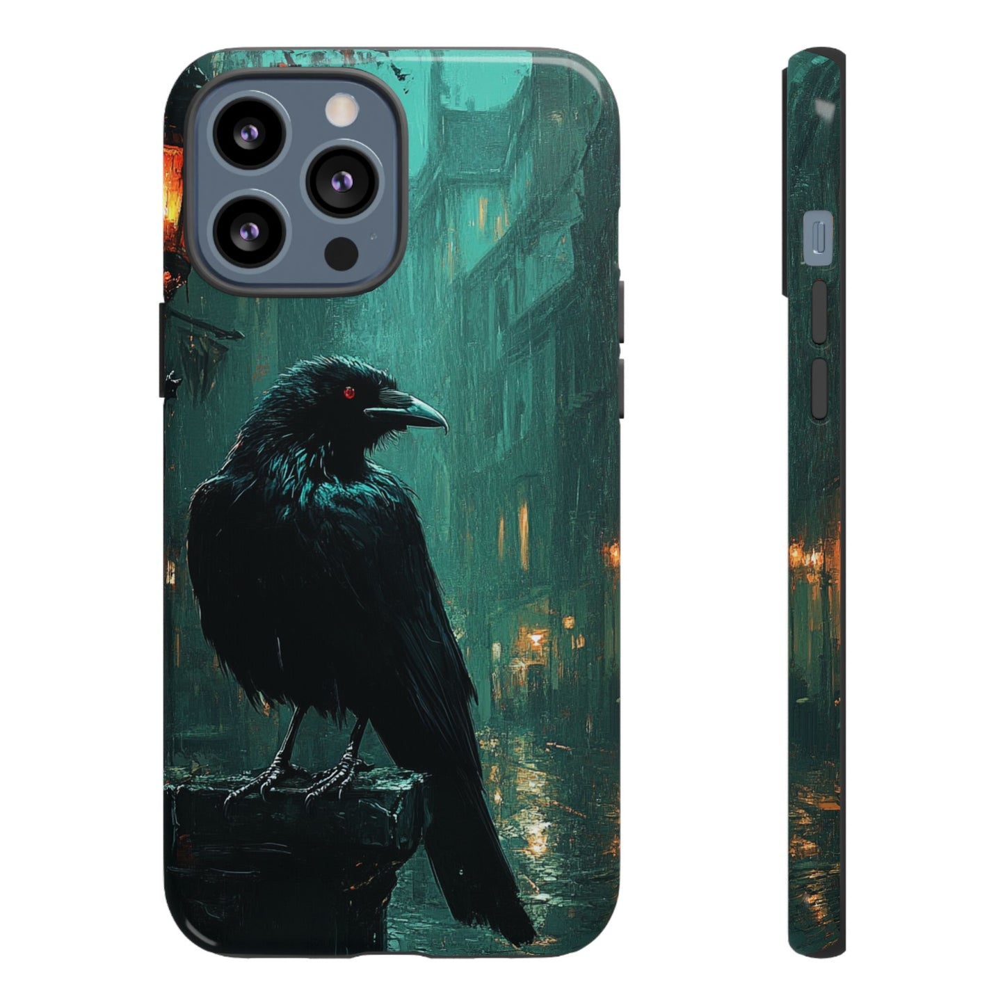 Victorian Raven - Tough iPhone Case