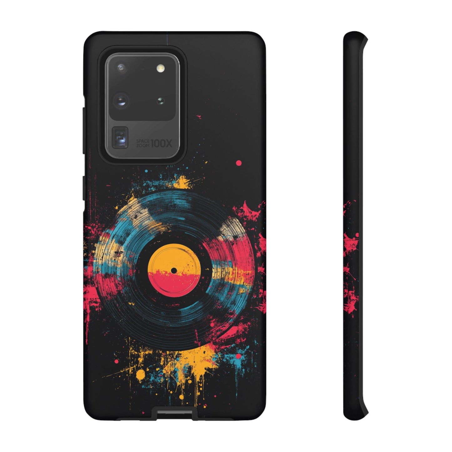 Vibrant Vinyl Record Phone Case - iPhone, Google Pixel, Samsung Galaxy