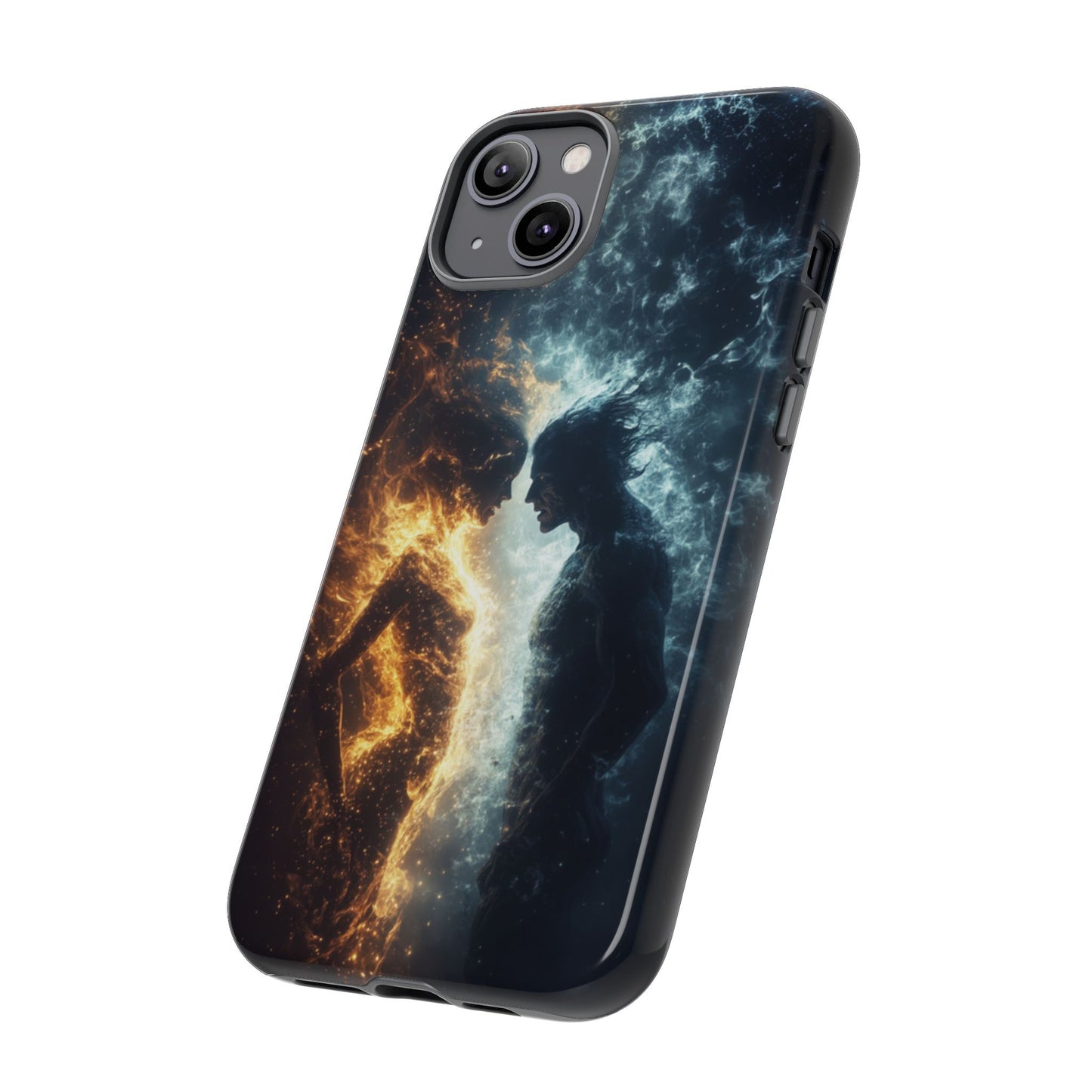 Fire & Frost Lovers - Tough iPhone Case