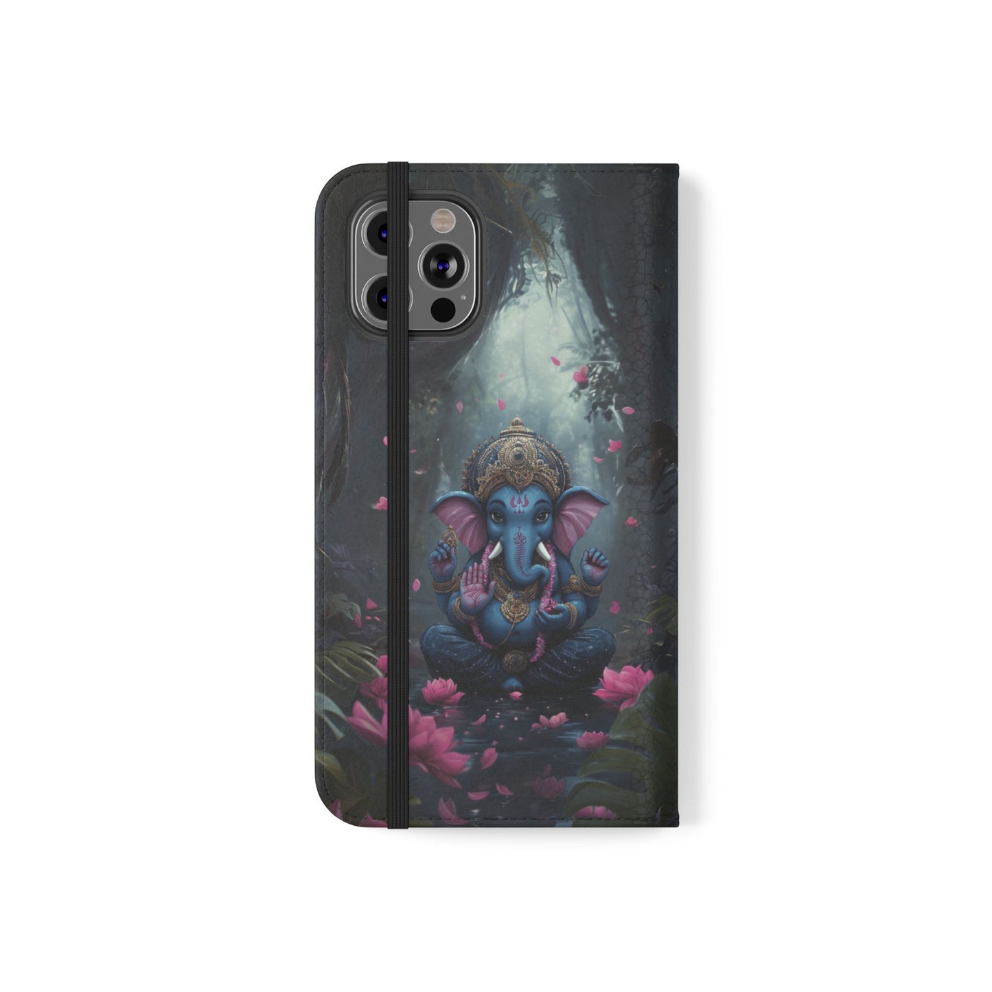 Ganesha Lotus - Wallet Flip Case