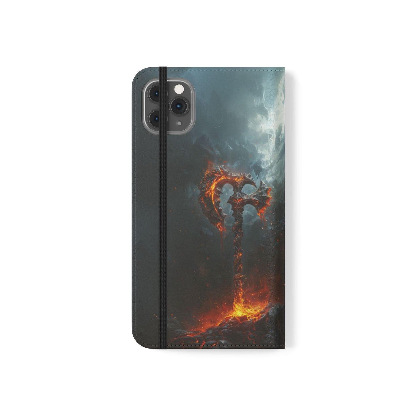 Molten War Axe - Wallet Flip Case
