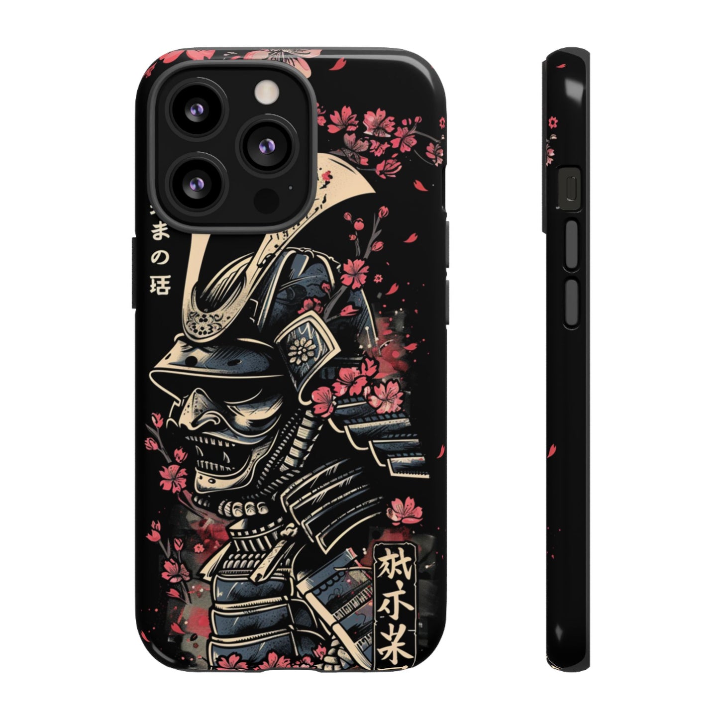 Blossoming Samurai Armor - iPhone, Google Pixel, Samsung Galaxy