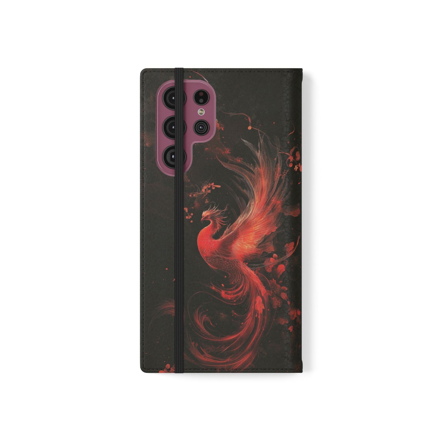 Crimson Phoenix - Wallet Flip Case