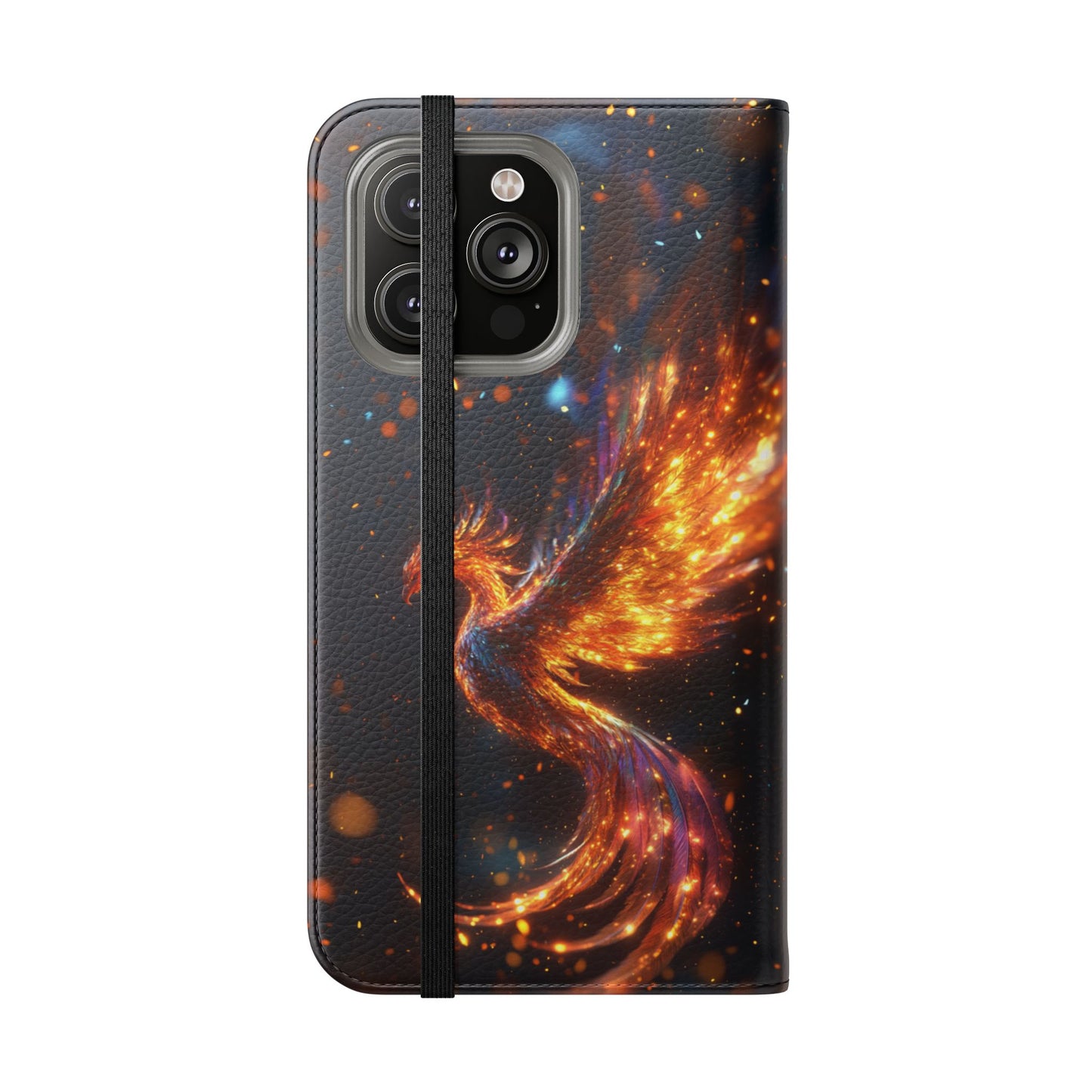 Cosmic Phoenix - Wallet Flip Case