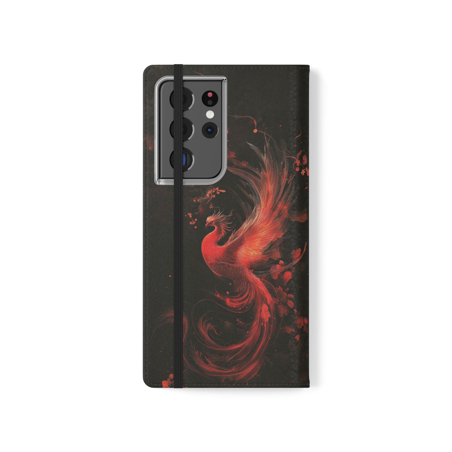 Crimson Phoenix - Wallet Flip Case