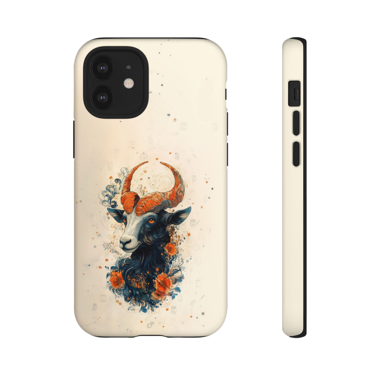 Capricorn Celestial Goat - Tough iPhone Case