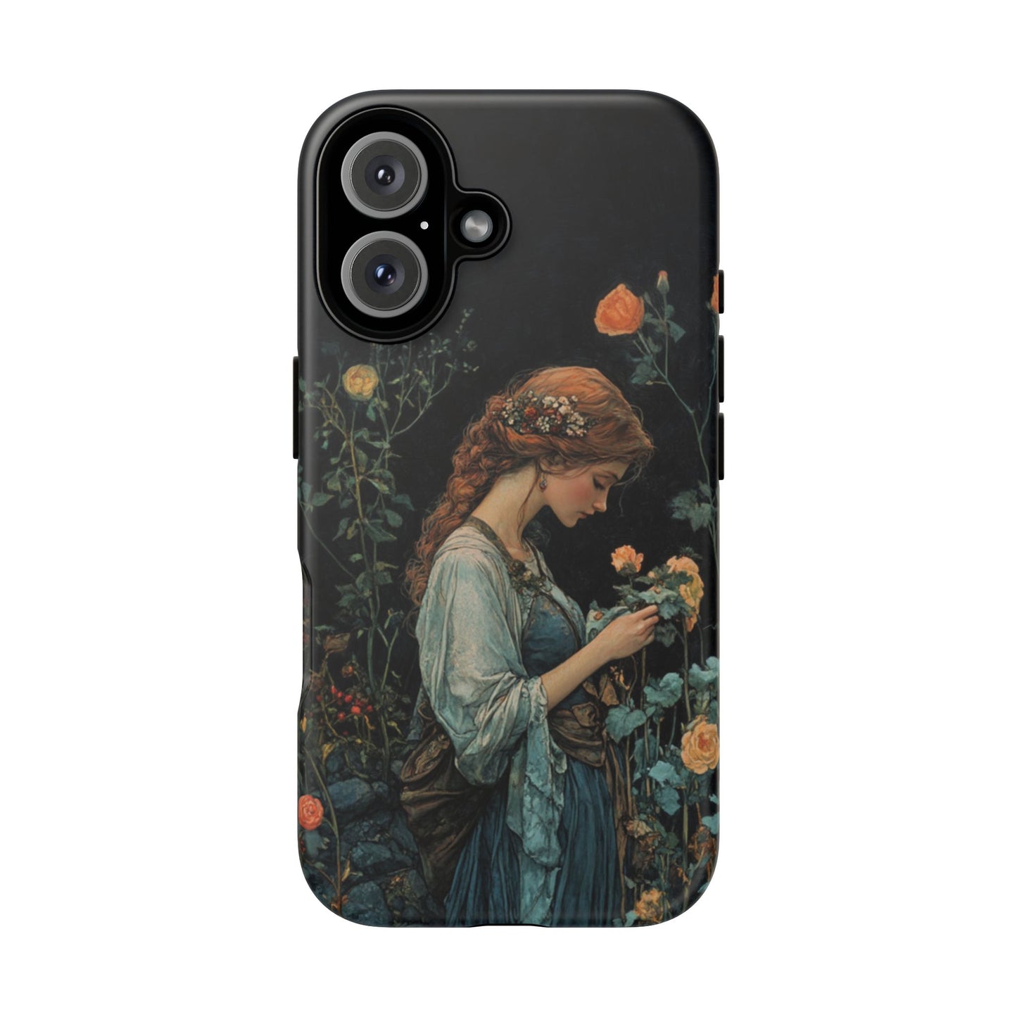 Virgo's Garden Grace: The Serene Maiden - iPhone, Google Pixel, Samsung Galaxy