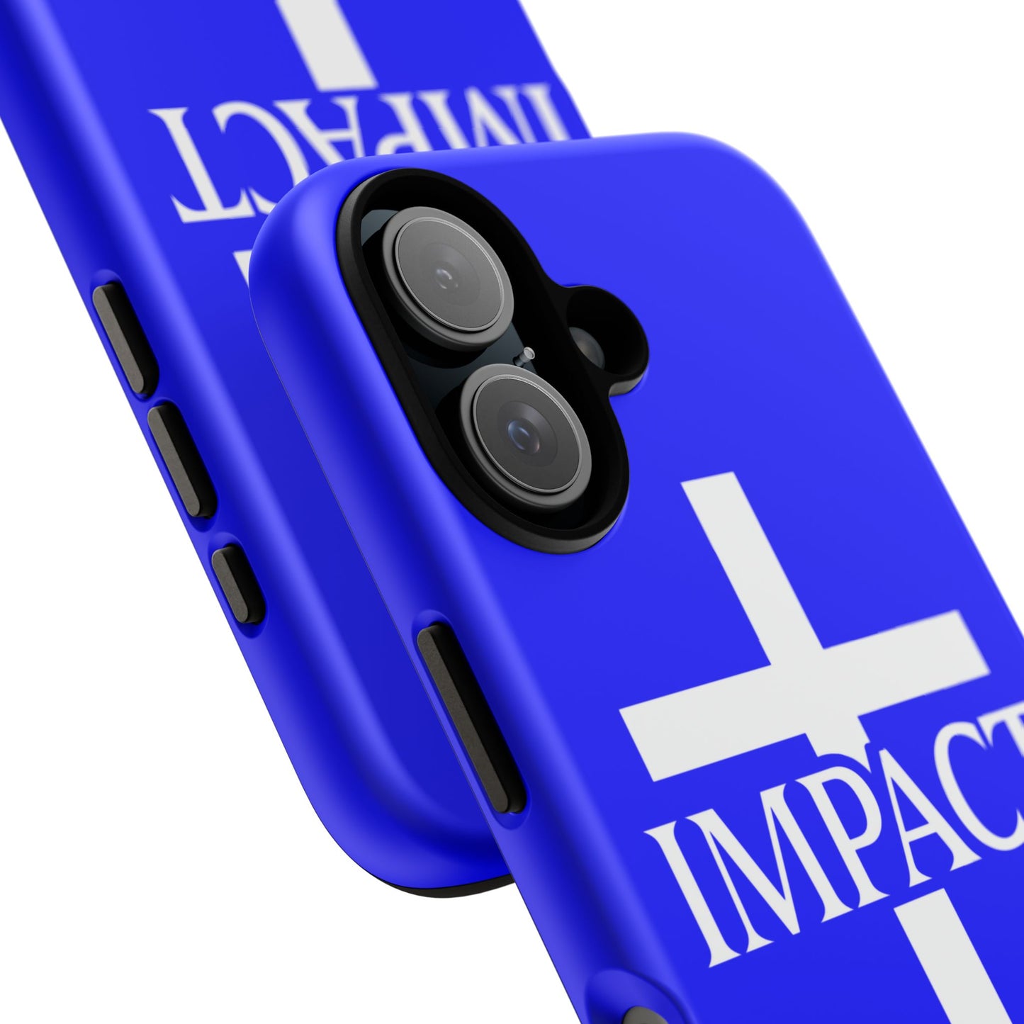 Impact Blue - Tough iPhone Case