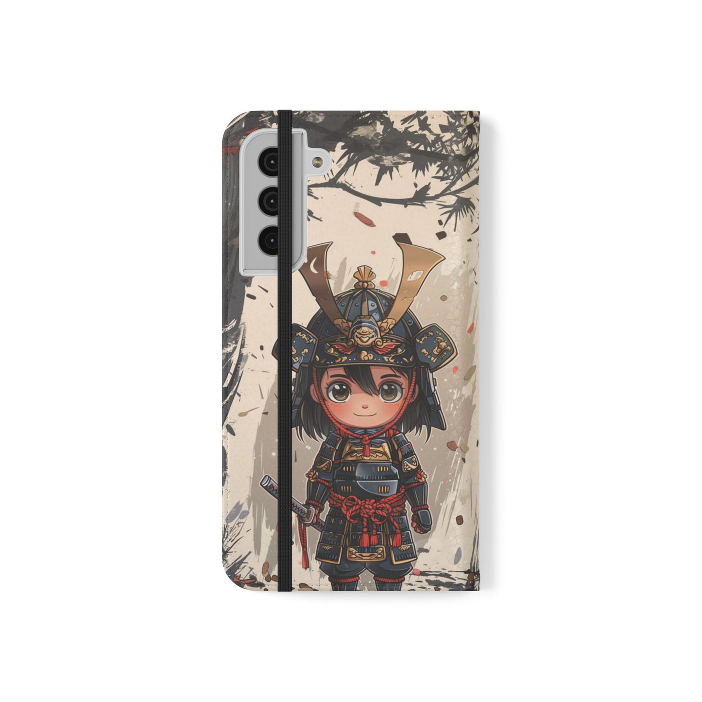 Chibi Samurai - Wallet Flip Case