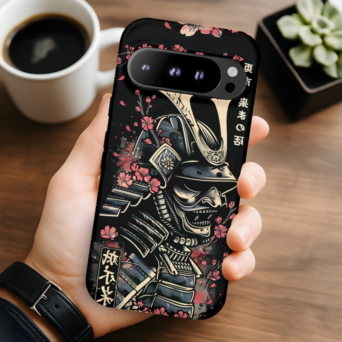 Samurai Cherry Blossom - Google Pixel Case