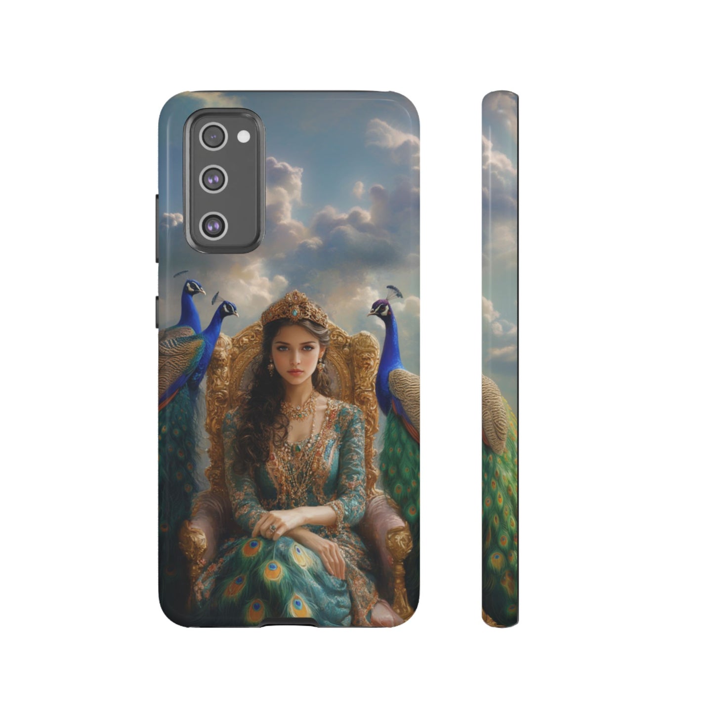 Hera Peacock Empress Golden Throne - Tough Samsung Galaxy Case