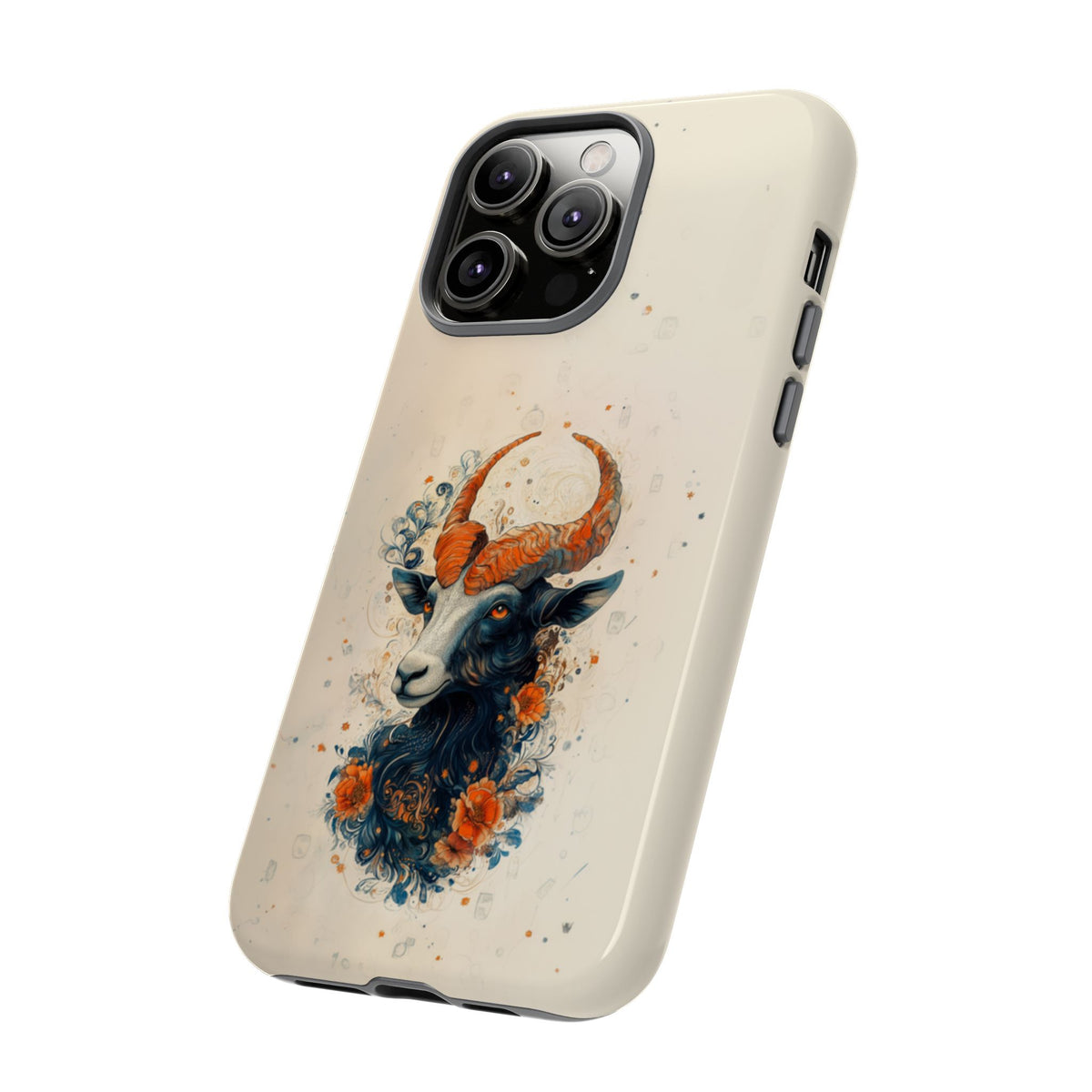 Capricorn Celestial Goat - Tough iPhone Case