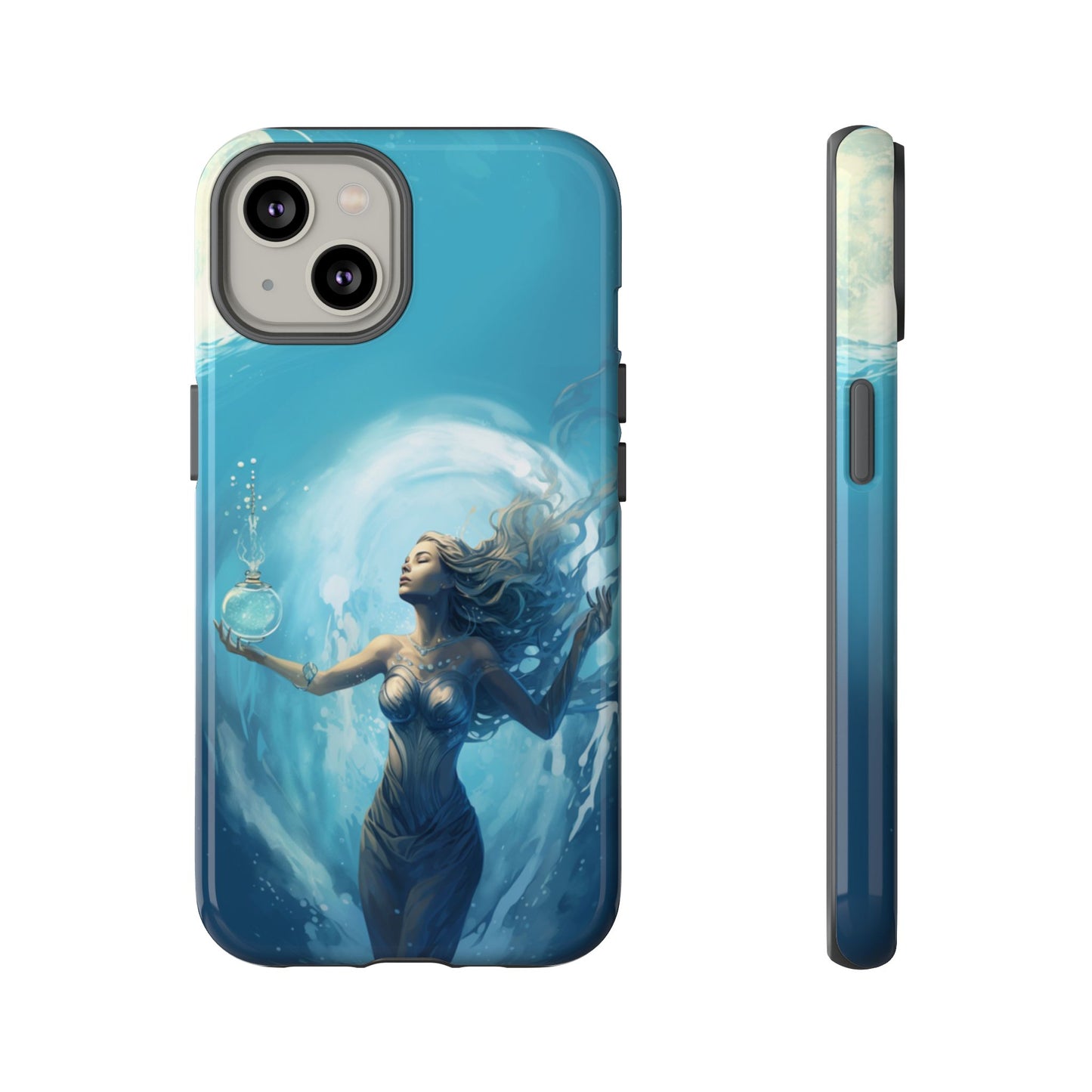 Aquarius Lunar Water Bearer Phone Case – iPhone, Google Pixel, Samsung Galaxy