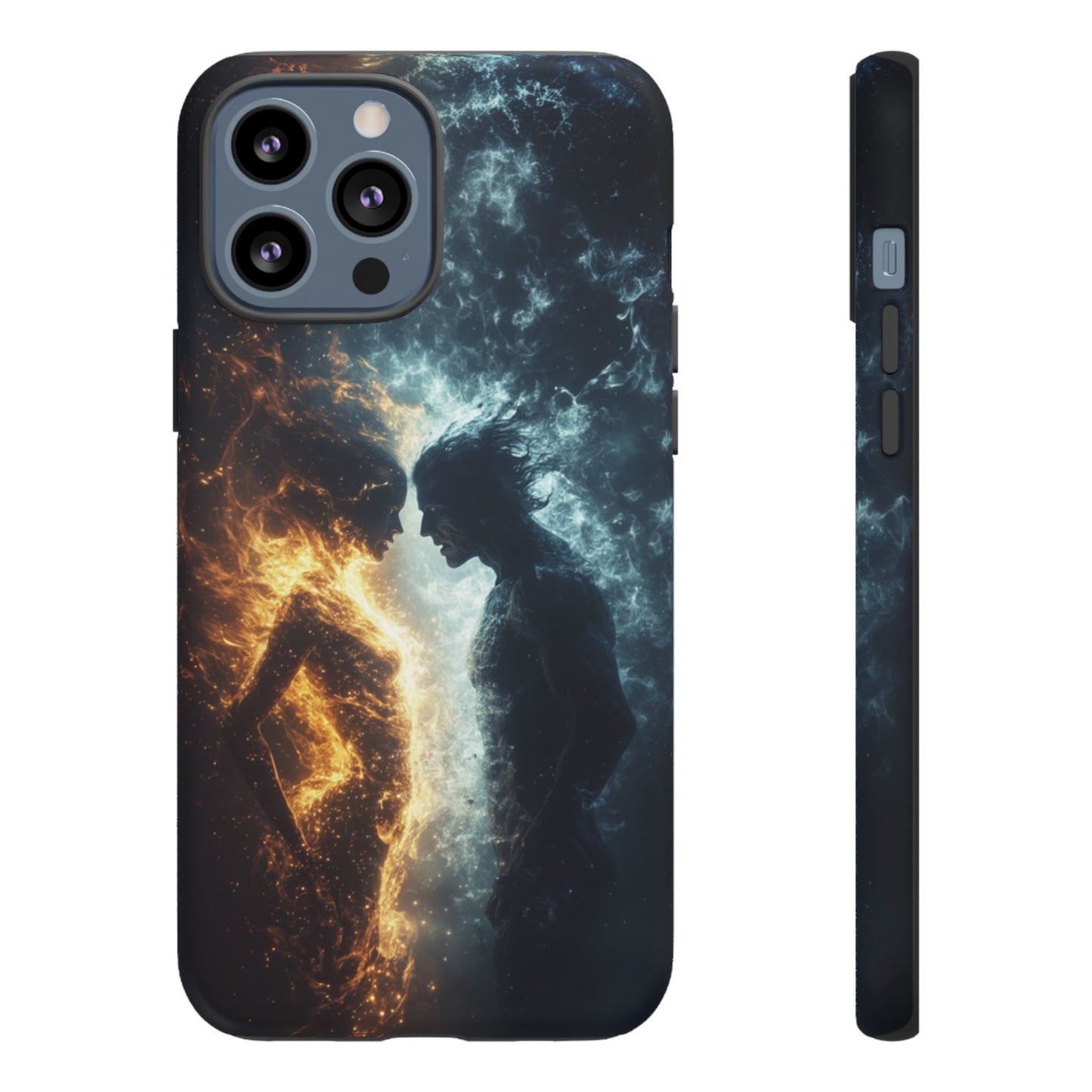 Fire & Frost Lovers - Tough iPhone Case