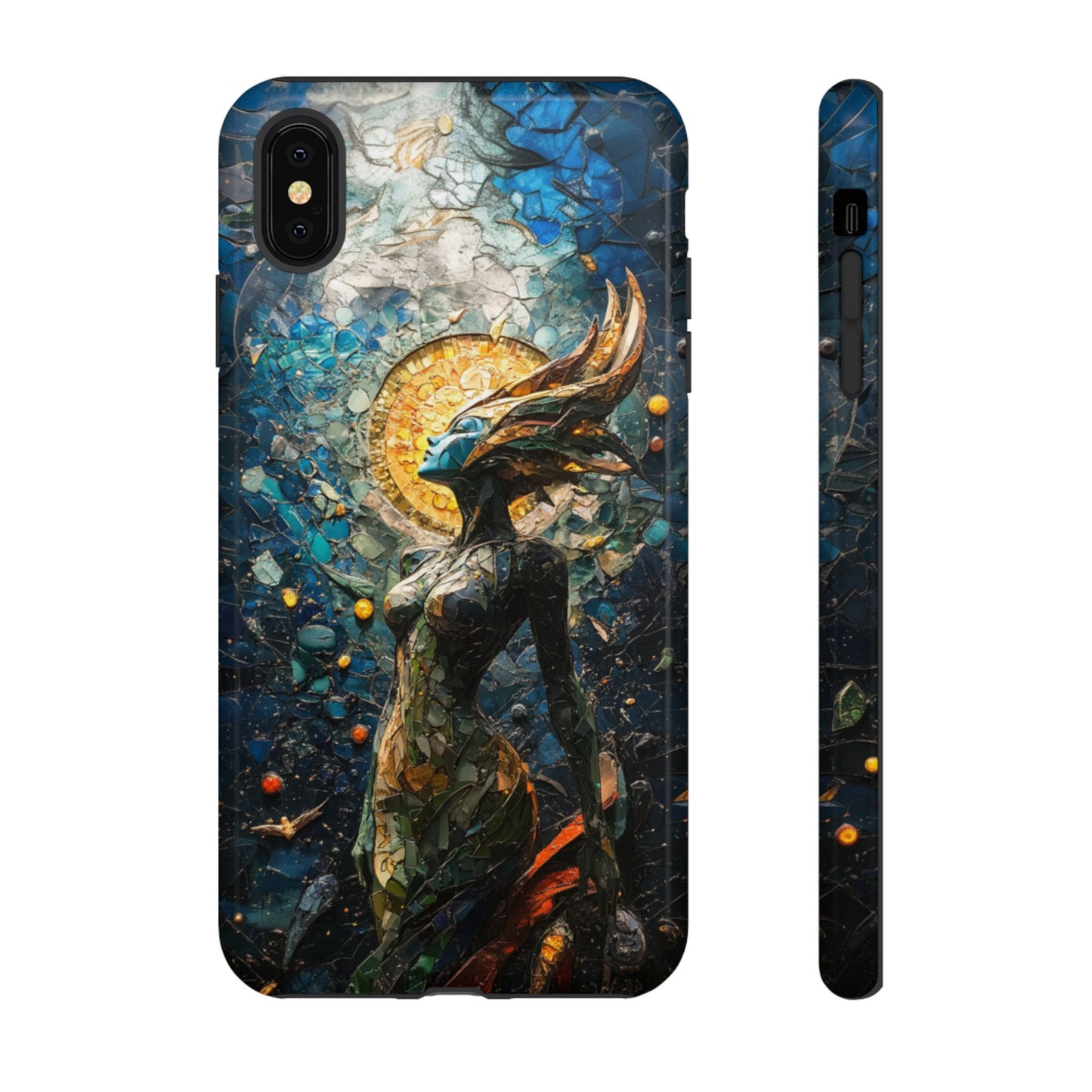 Ethereal Mosaic Goddess Phone Case - iPhone, Google Pixel, Samsung Galaxy