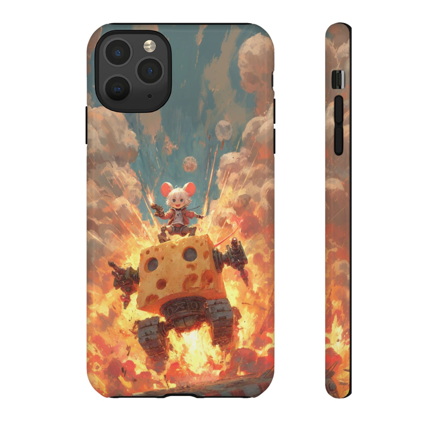 Battle Tank Mouse - Tough iPhone Case