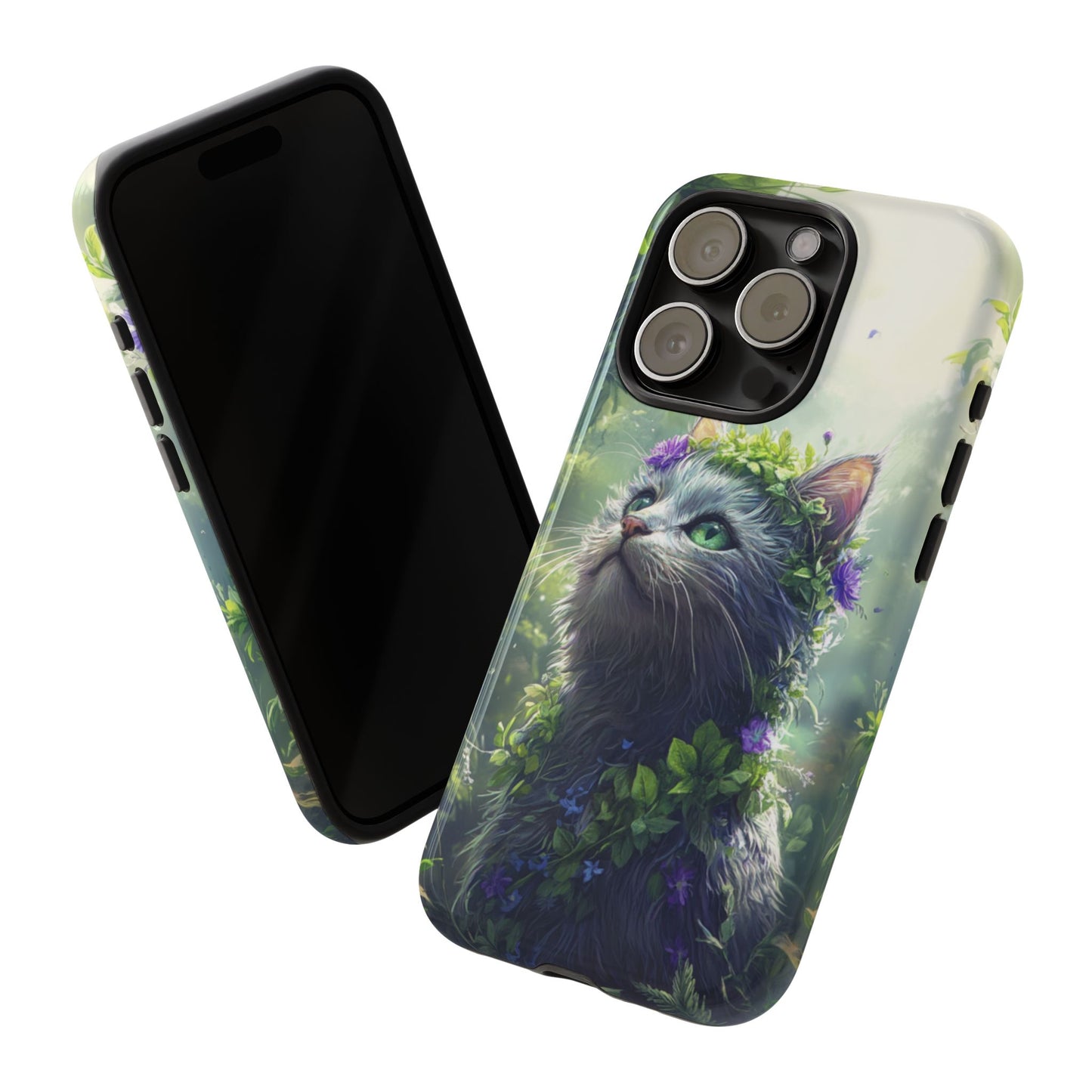 Nature’s Guardian Cat Phone Case – iPhone, Google Pixel, Samsung Galaxy