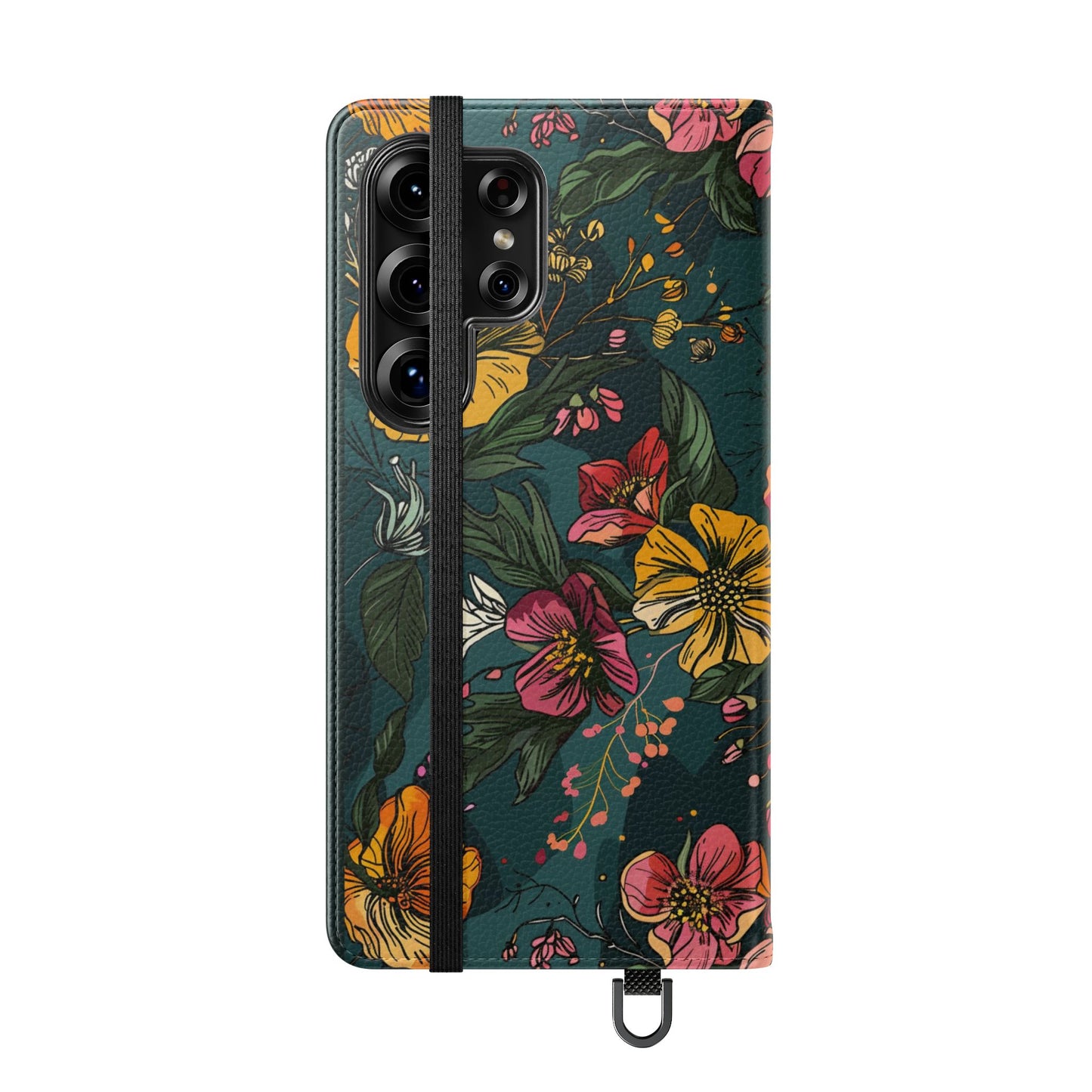 Vintage Floral Bloom - Wallet Flip Case