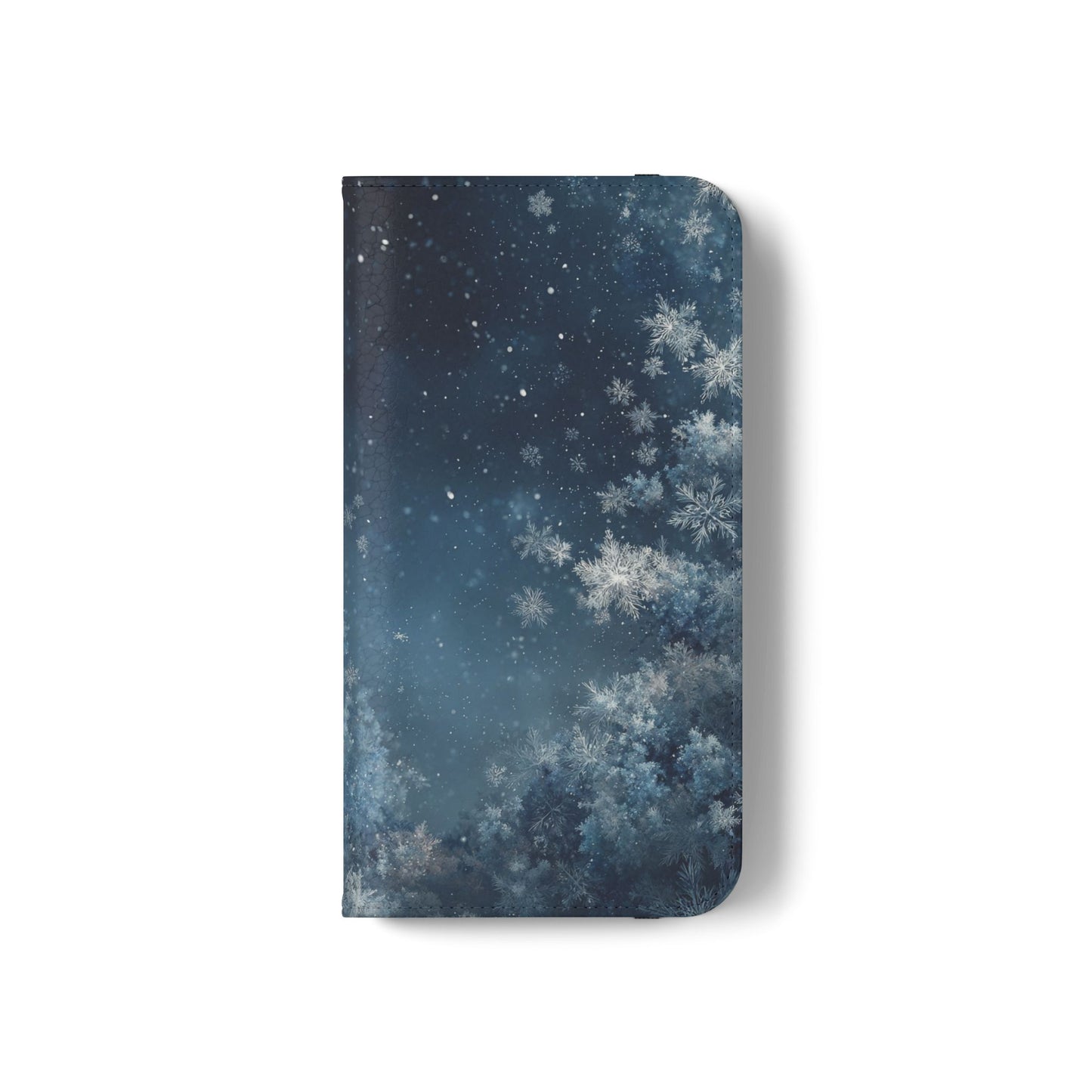 Winter Snowflakes - Wallet Flip Case