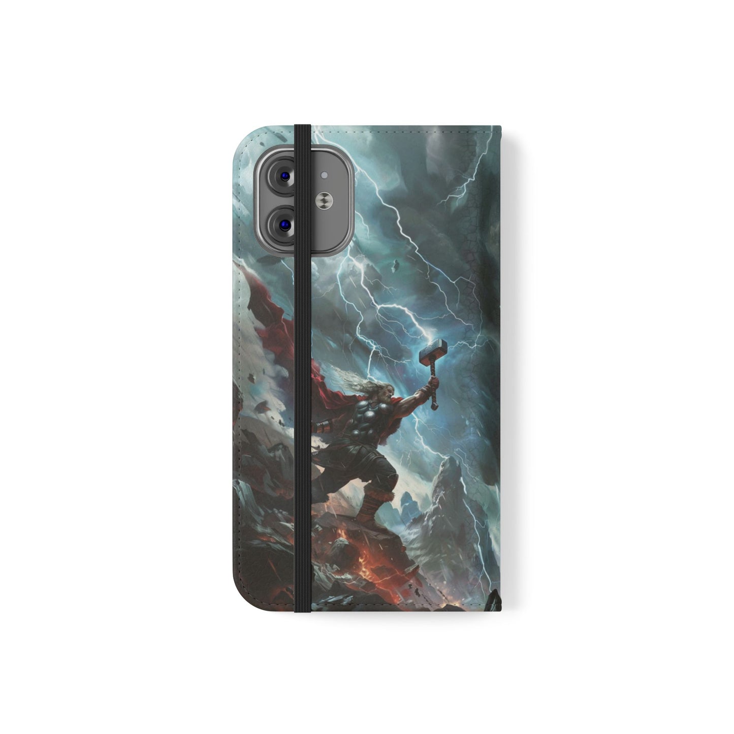 Thor Lightning Storm - Wallet Flip Case