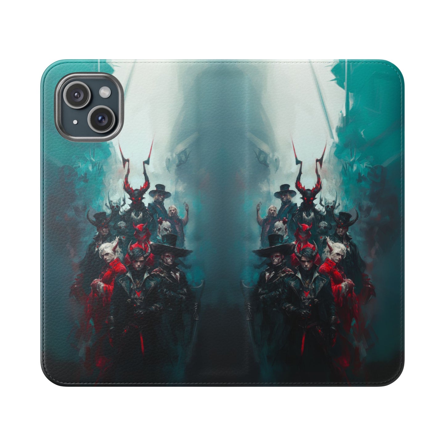 Dark Fantasy Demon Hunters - Wallet Flip Case
