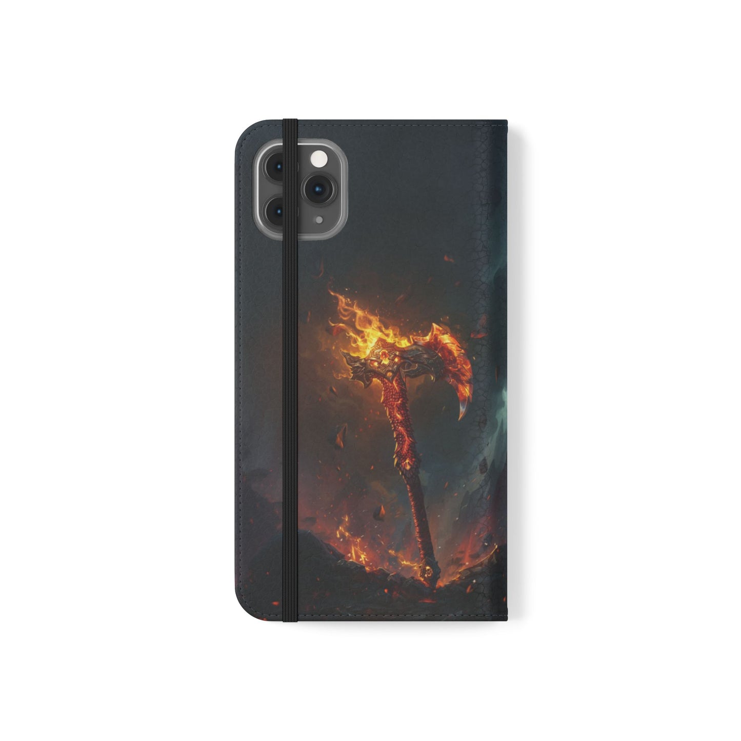 Dragon Fire Axe - Wallet Flip Case