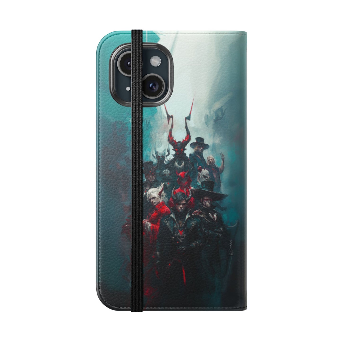 Dark Fantasy Demon Hunters - Wallet Flip Case