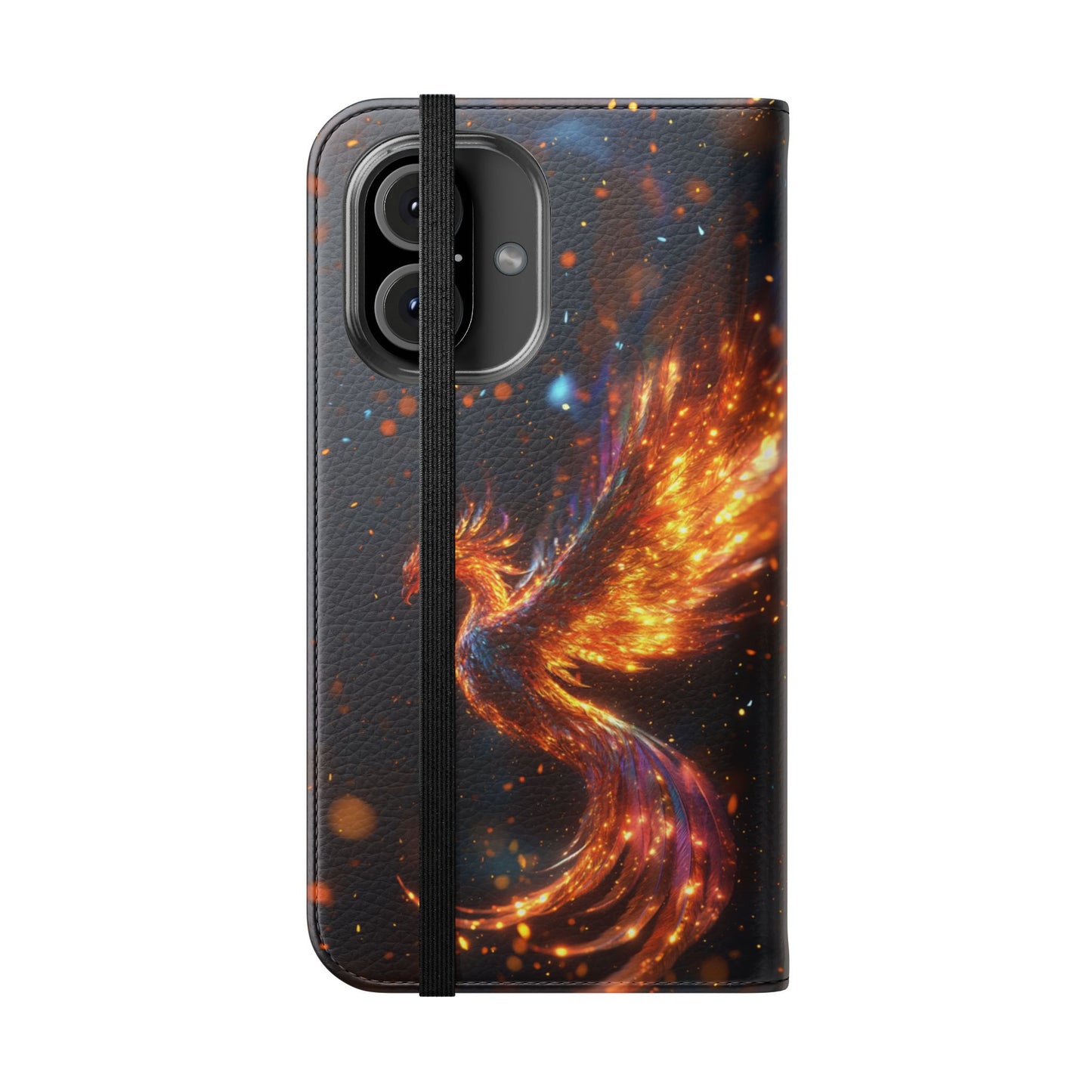 Cosmic Phoenix - Wallet Flip Case