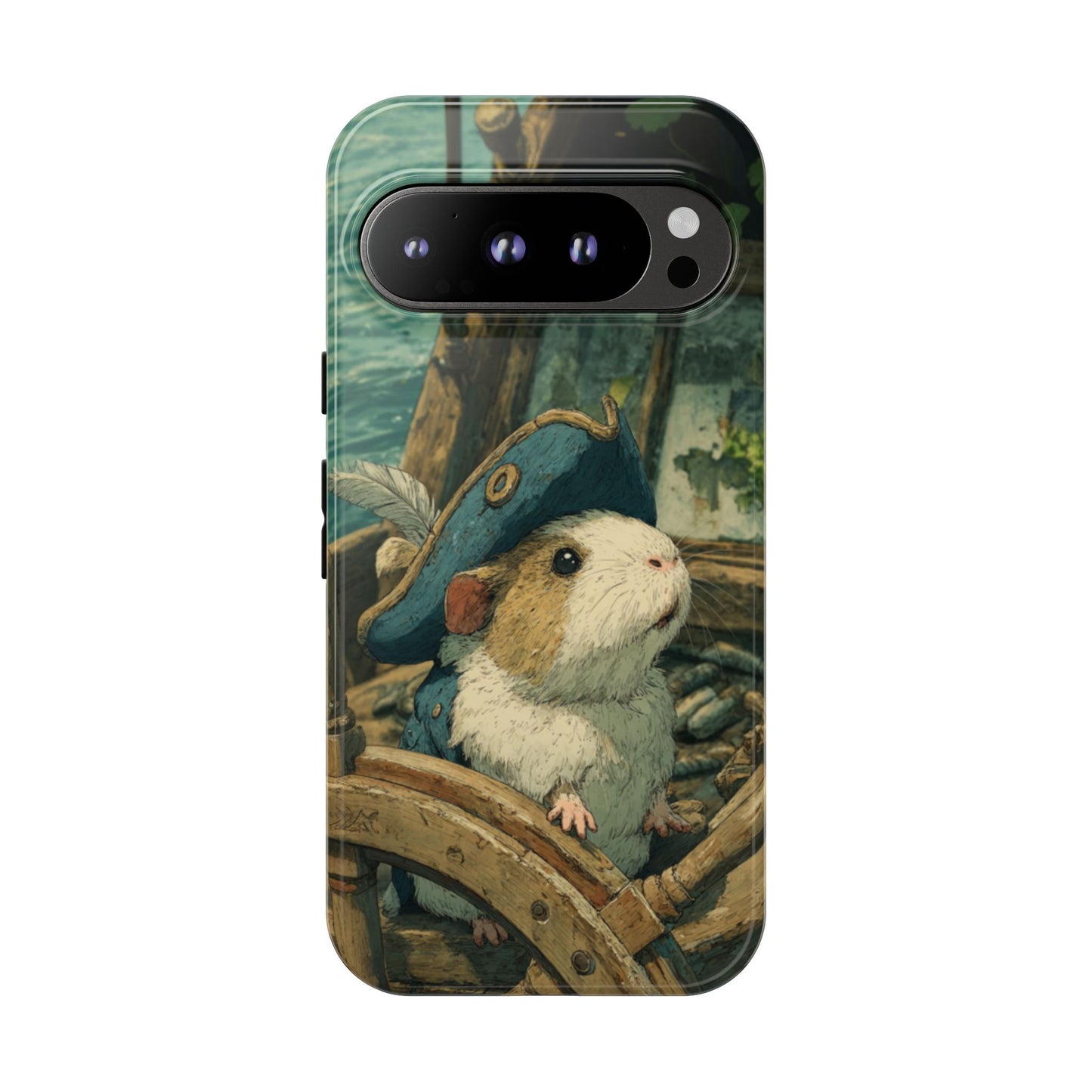 Pirate Captain Guinea Pig - Tough Google Pixel Case