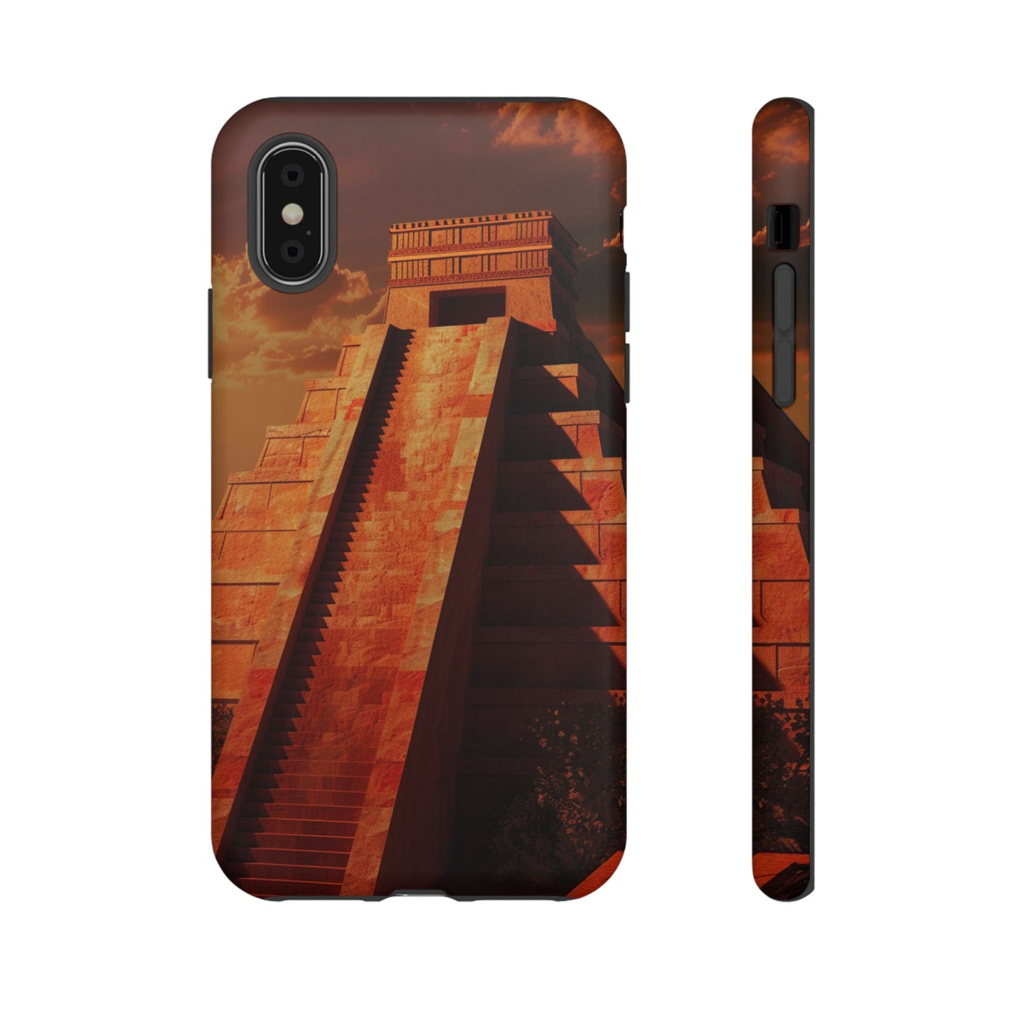 Mayan Pyramid Twilight Phone Case – iPhone, Google Pixel, Samsung Galaxy