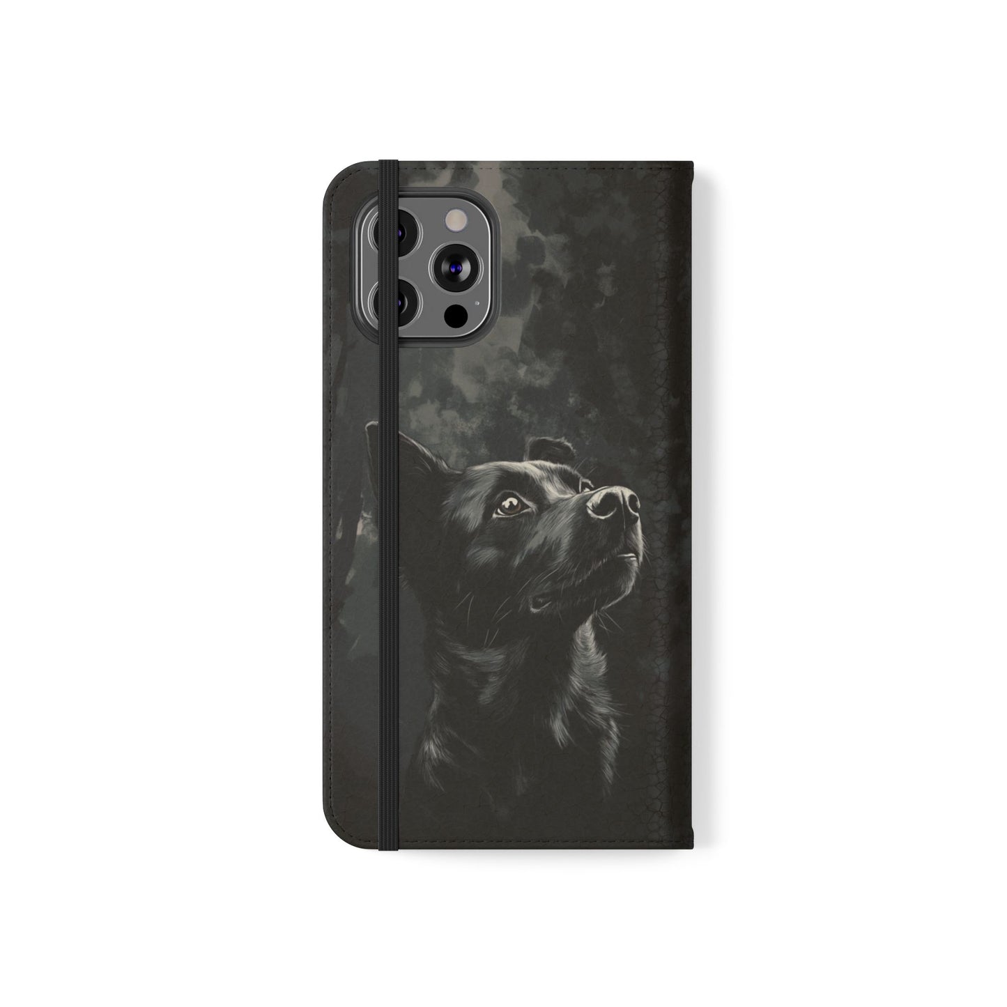 Moonlit German Shepherd - Wallet Flip Case