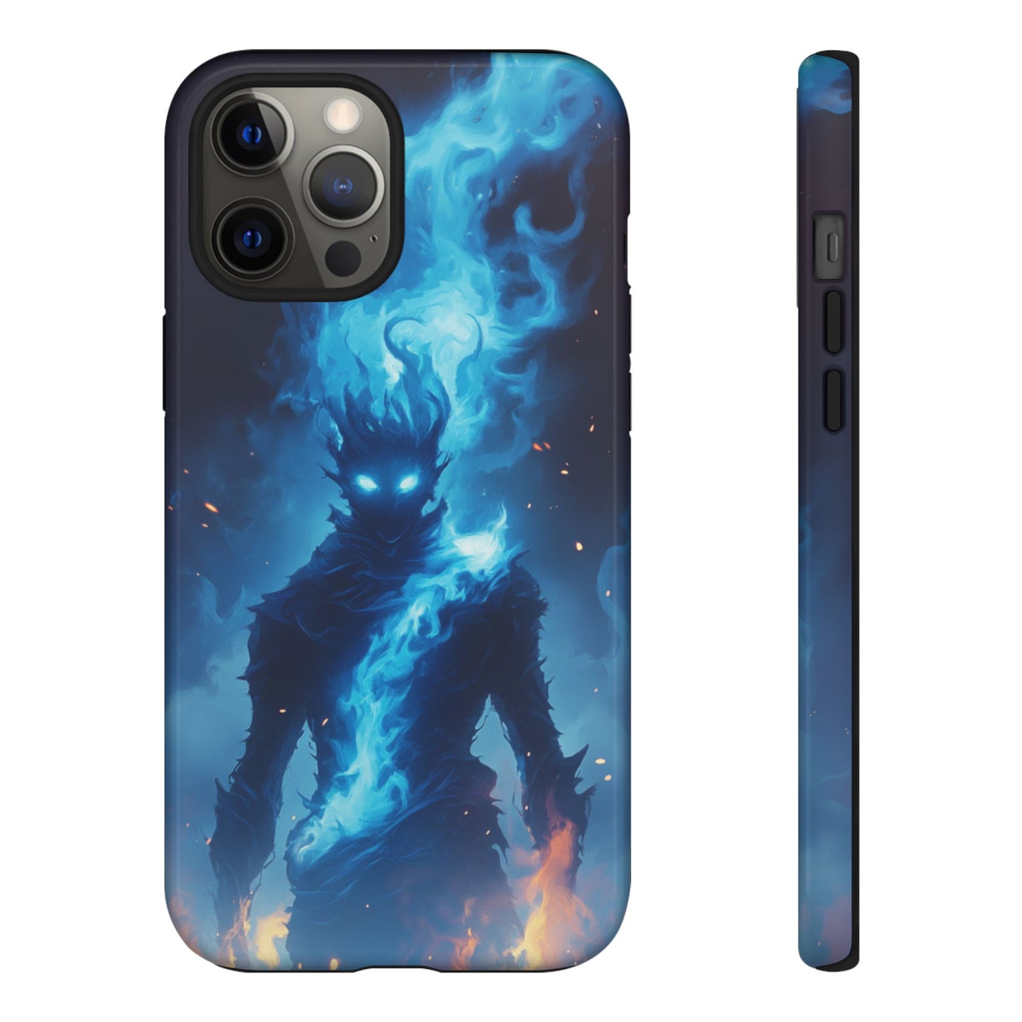 Blue Flame Spirit - Tough iPhone Case