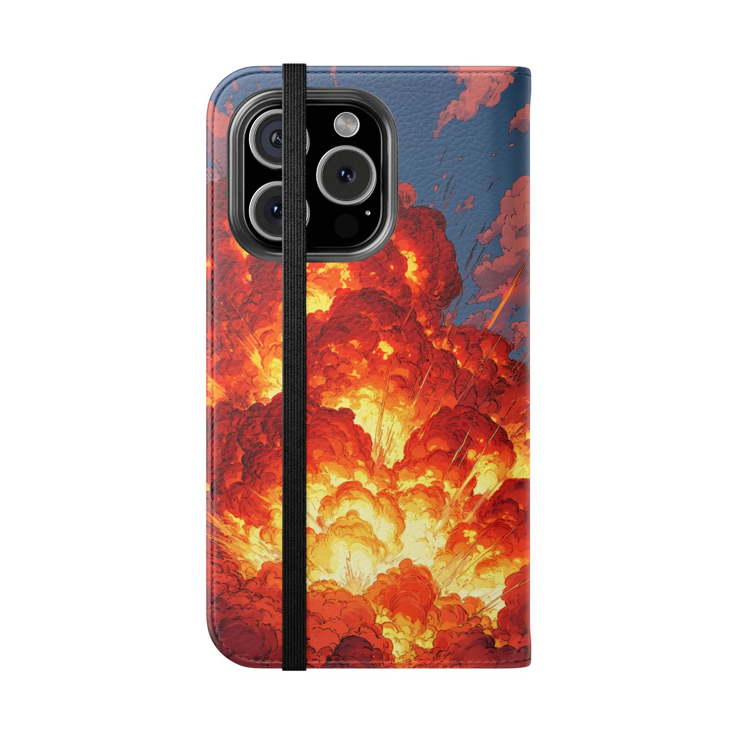 Comic Explosion - Wallet Flip Case