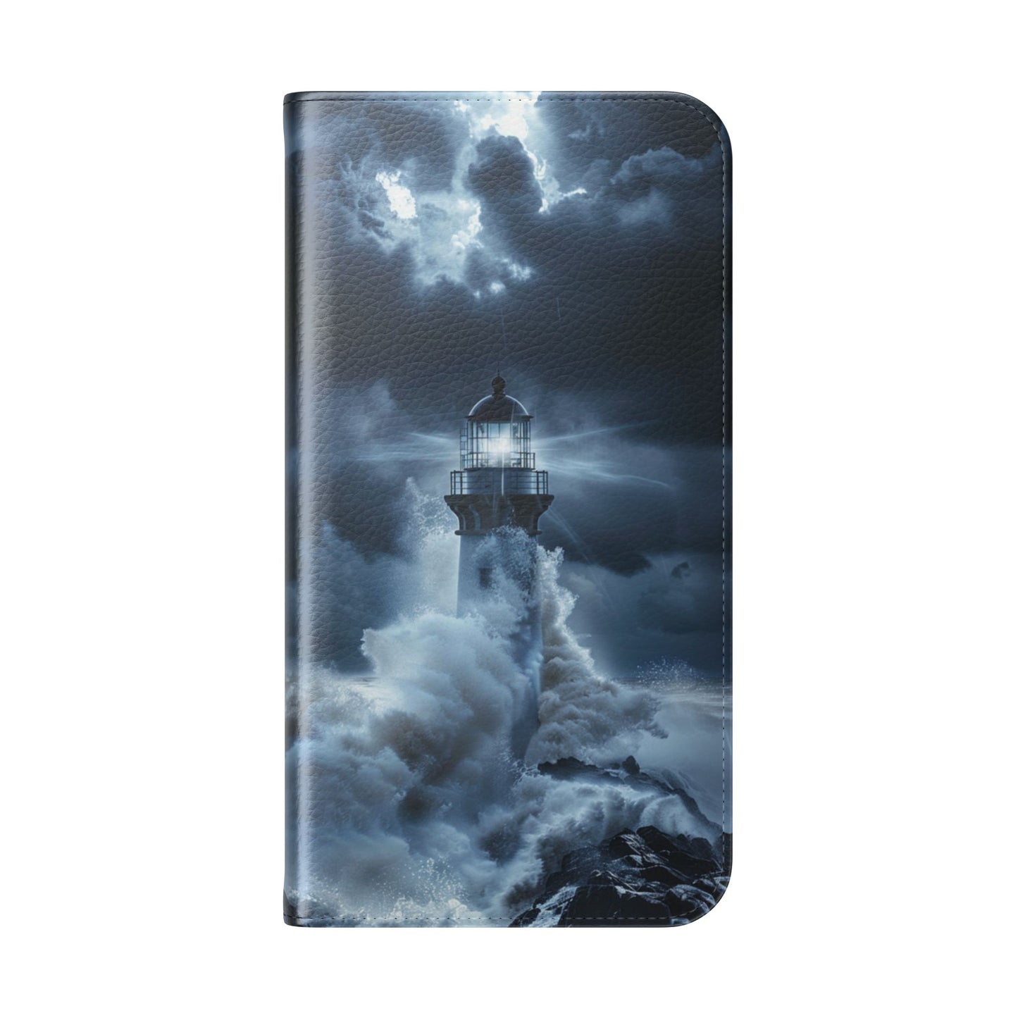 Stormbound Lighthouse - Wallet Flip Case