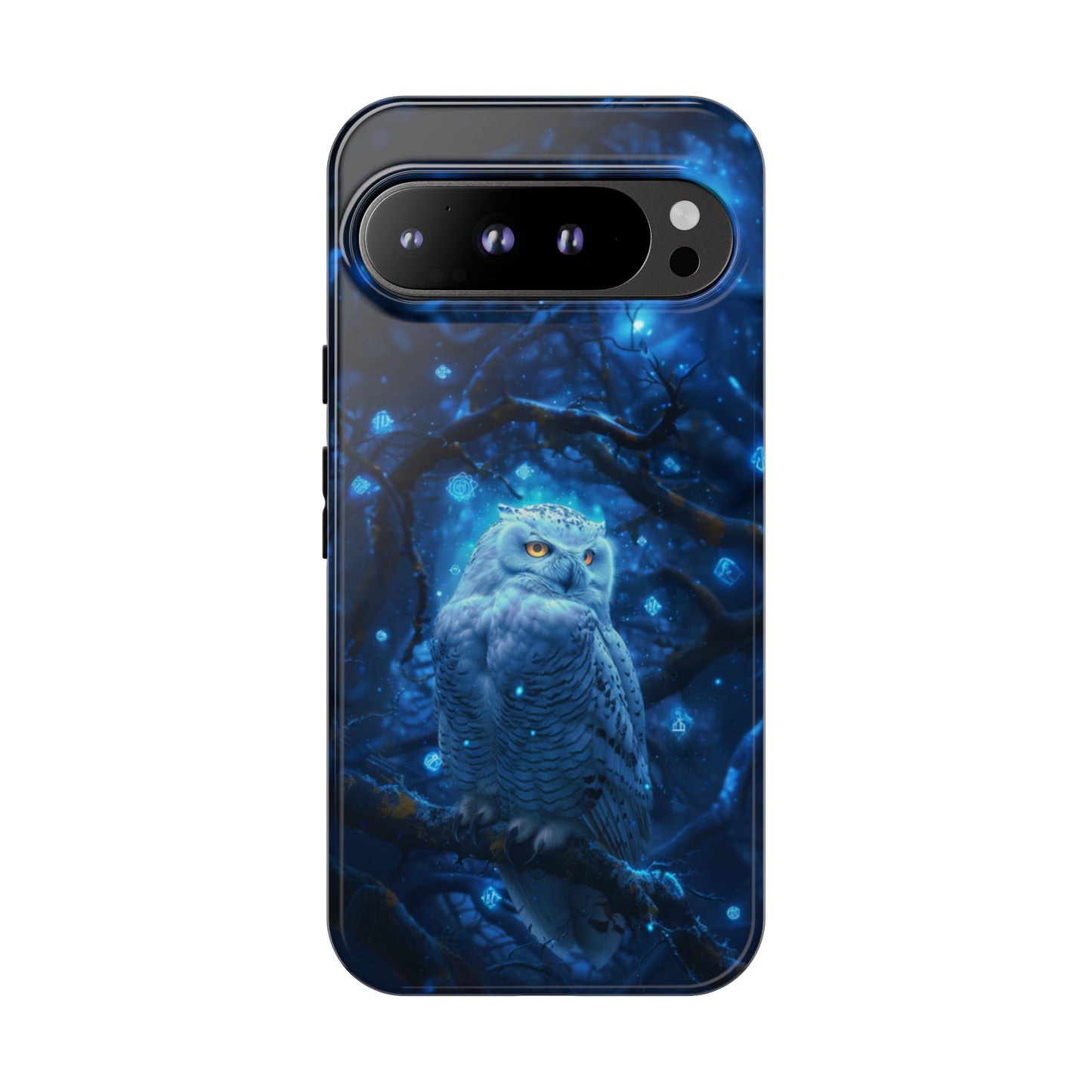 Luminous Rune Owl – Tough Google Pixel Case