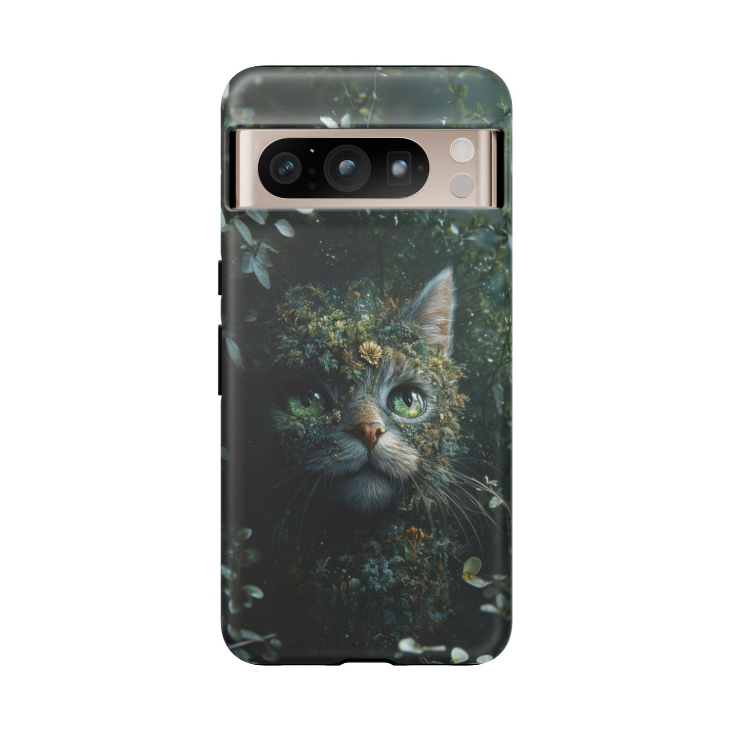 Forest Fantasy Cat Phone Case – iPhone, Google Pixel, Samsung Galaxy