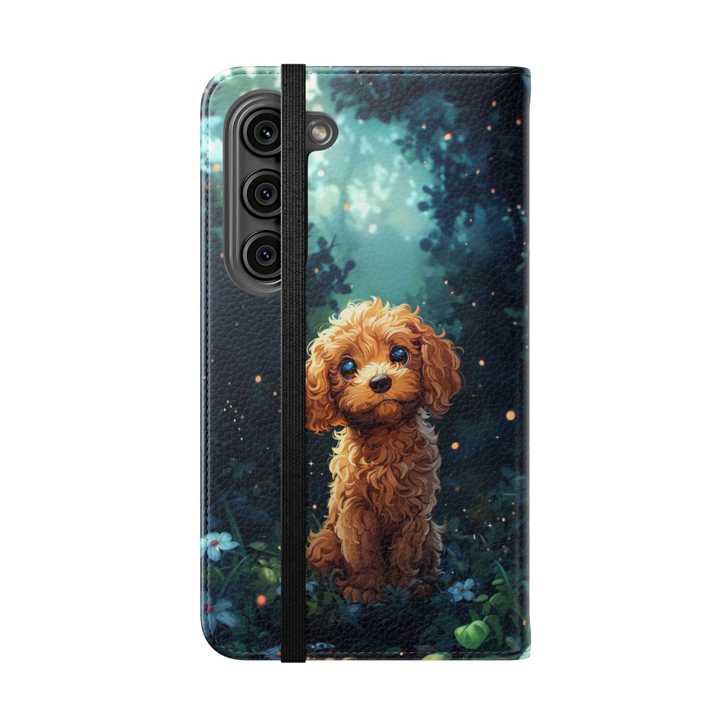 Forest Poodle - Wallet Flip Case