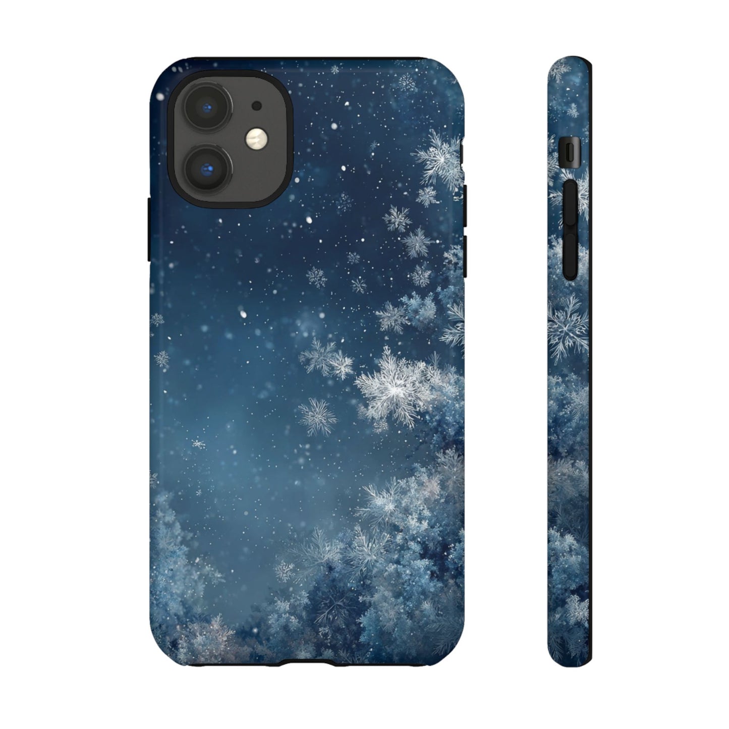 Winter Snowflakes - Tough iPhone Case