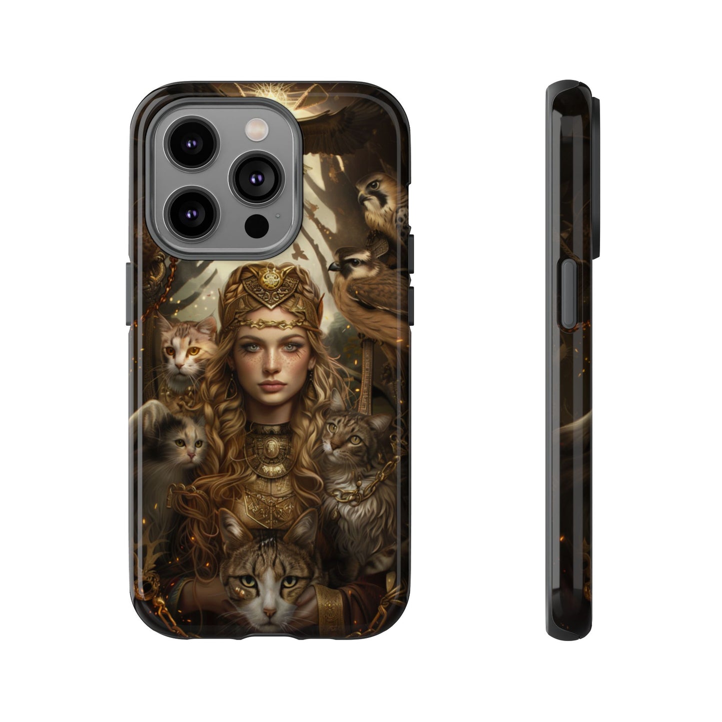Freya Feline Majesty – Tough iPhone Case