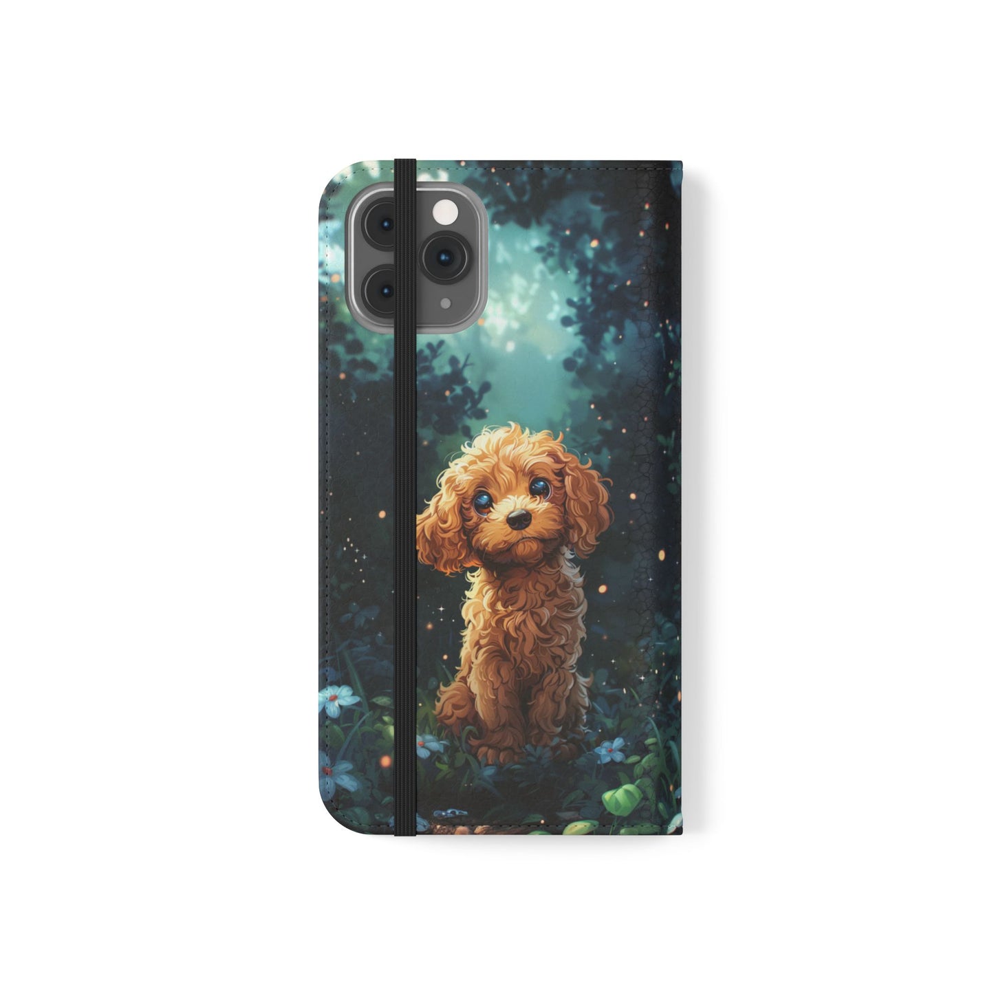 Forest Poodle - Wallet Flip Case