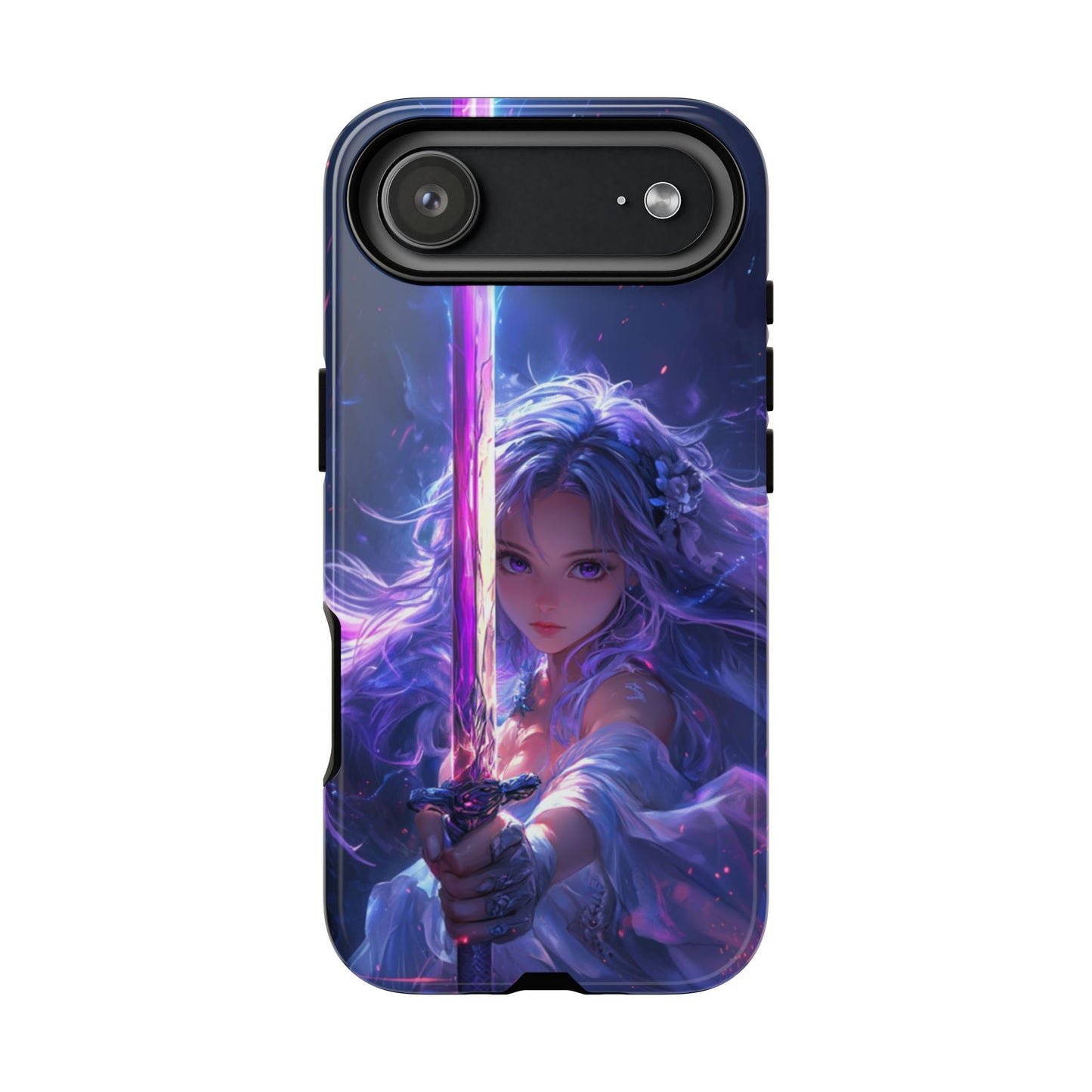 Violet Blade Warrior – Tough iPhone Case
