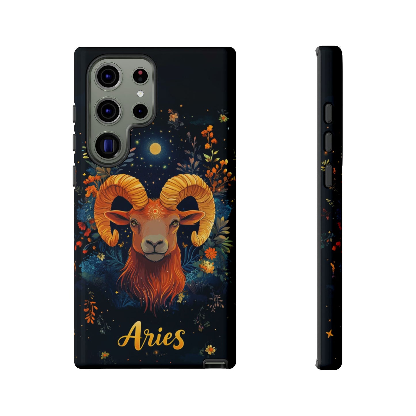 Aries Celestial Bloom Phone Case – iPhone, Google Pixel, Samsung Galaxy