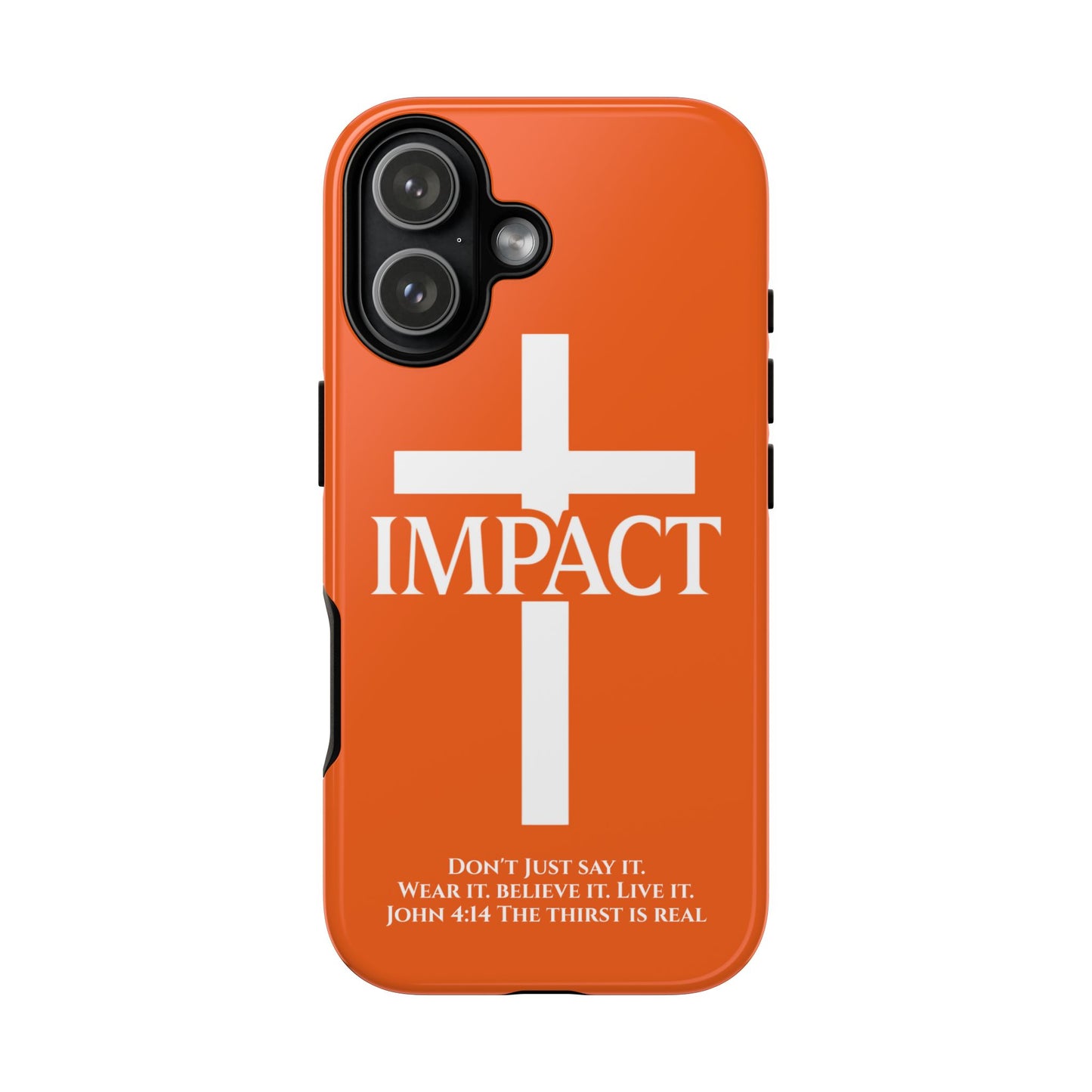 Impact Orange - Tough iPhone Case