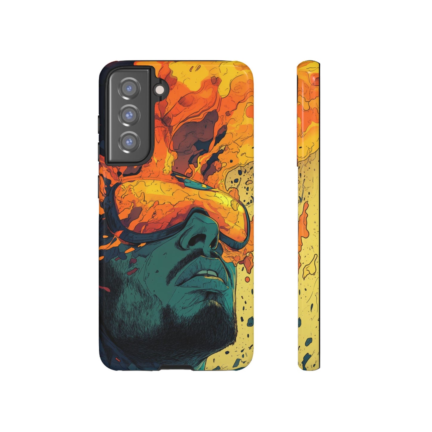 Flame Vision Phone Case - iPhone, Google Pixel, Samsung Galaxy