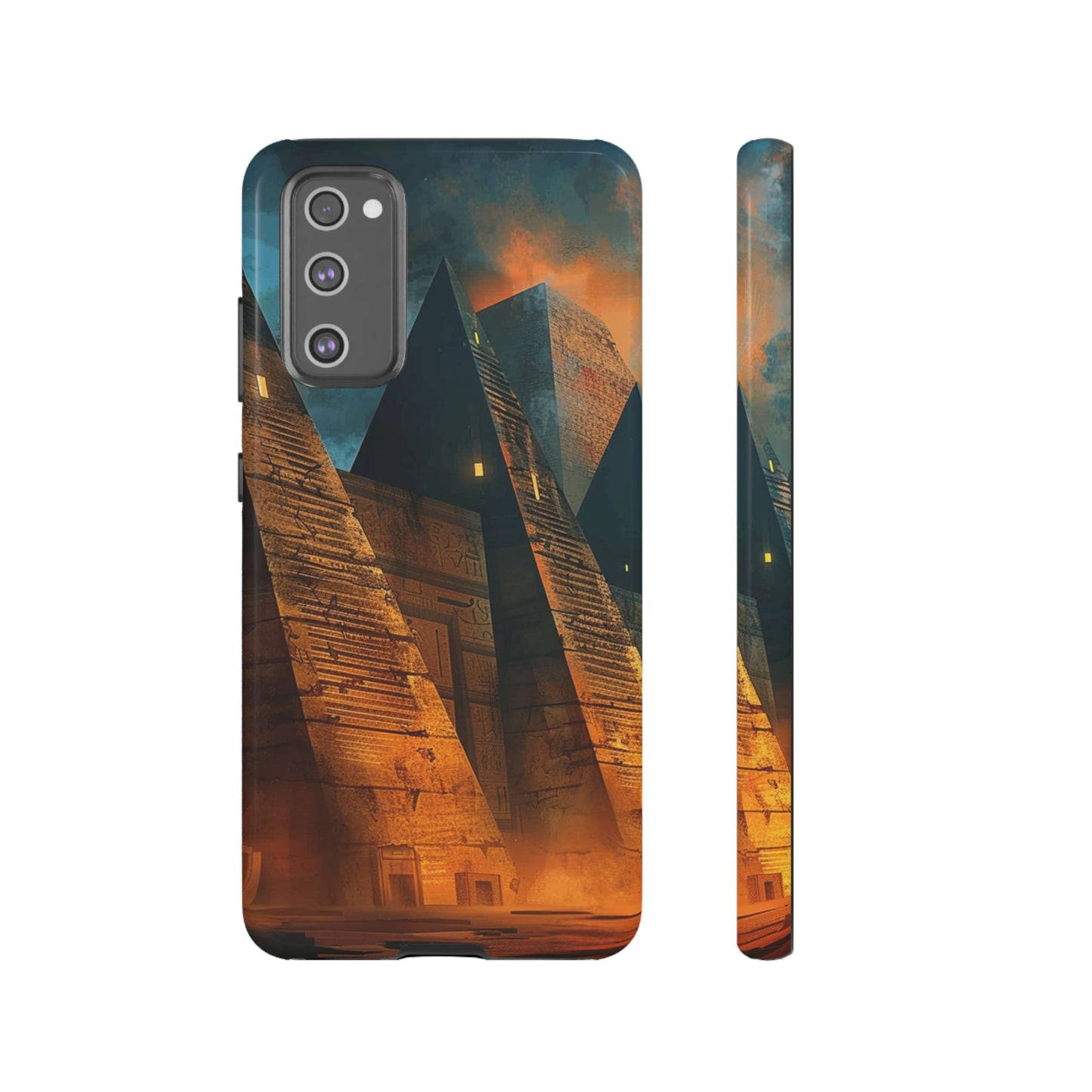 Ancient Egyptian Pyramids Sunset - Tough Samsung Galaxy Case
