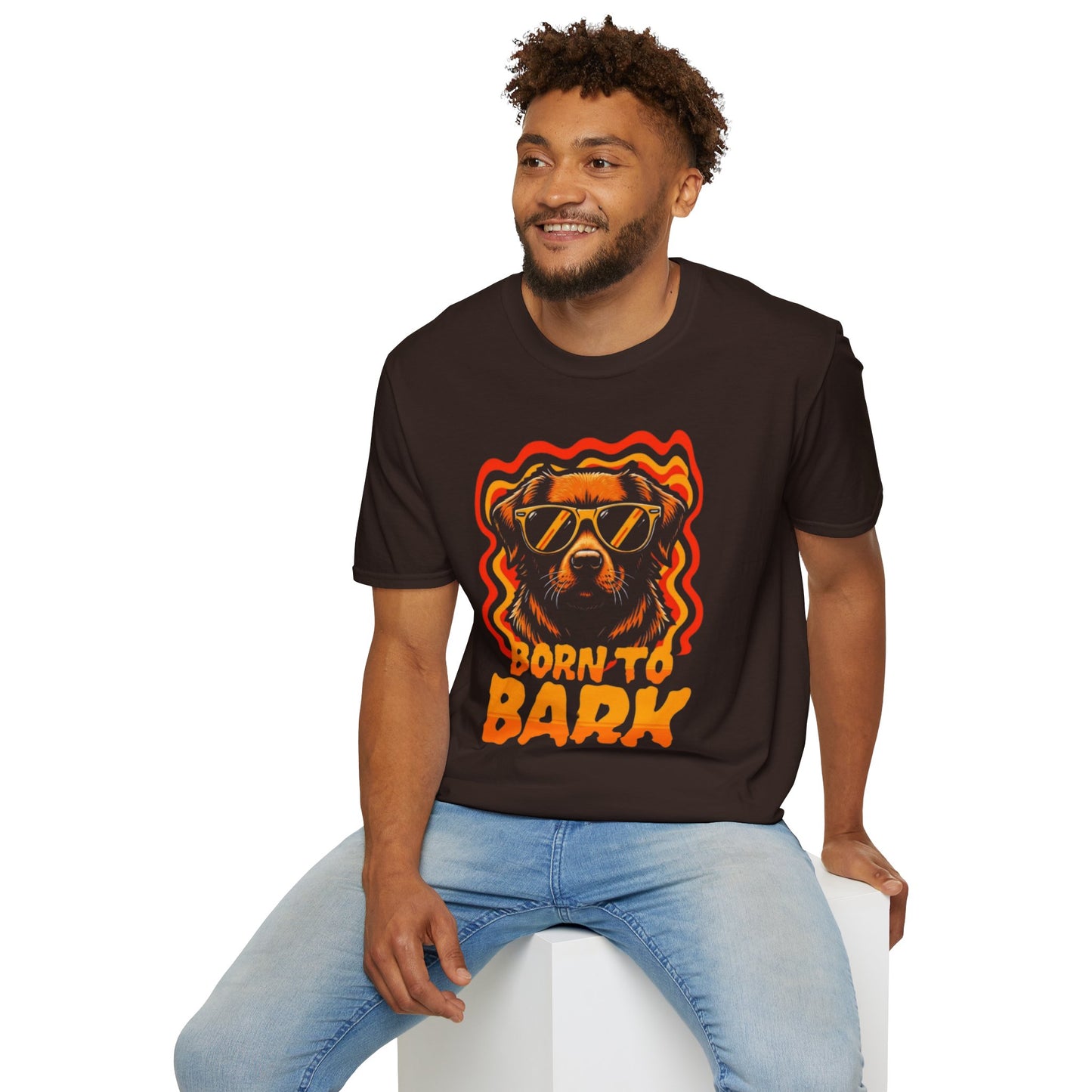 Born to Bark Unisex Soft-Style T-Shirt