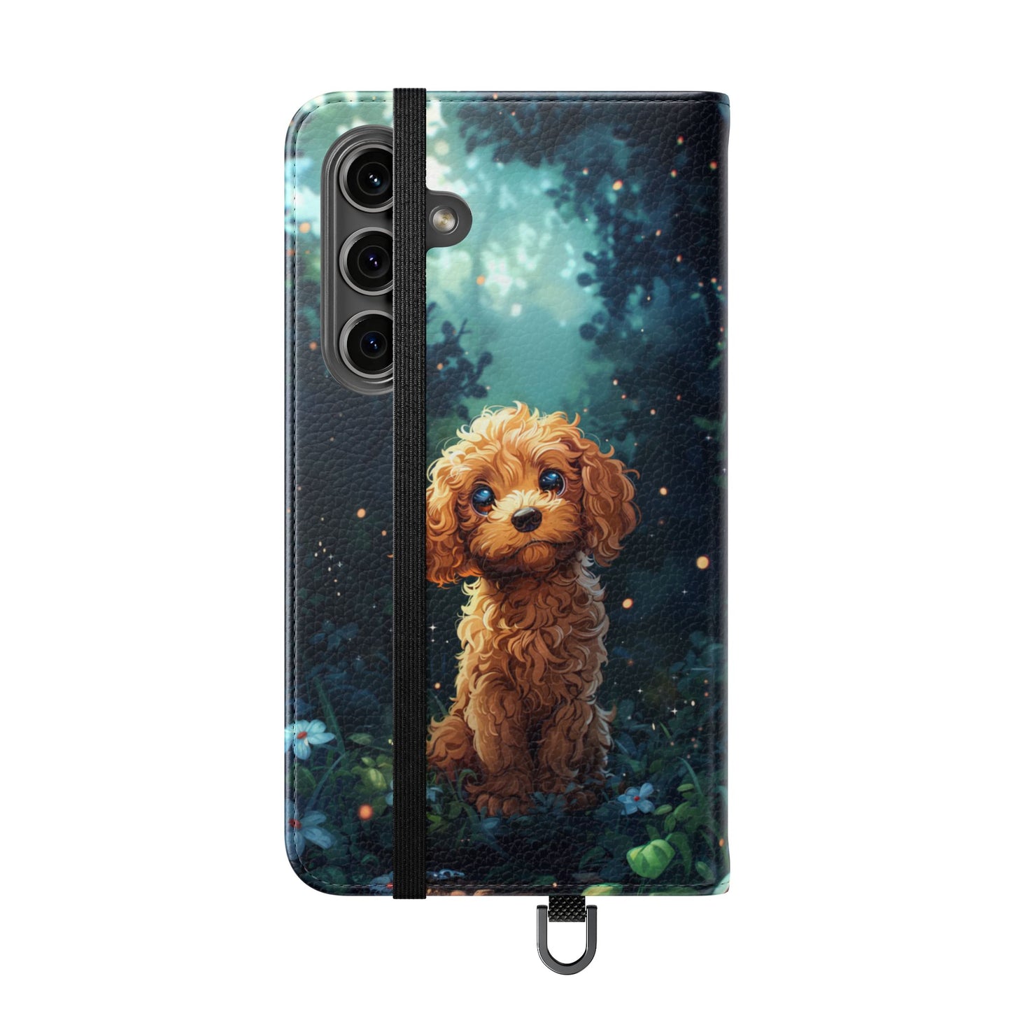 Forest Poodle - Wallet Flip Case