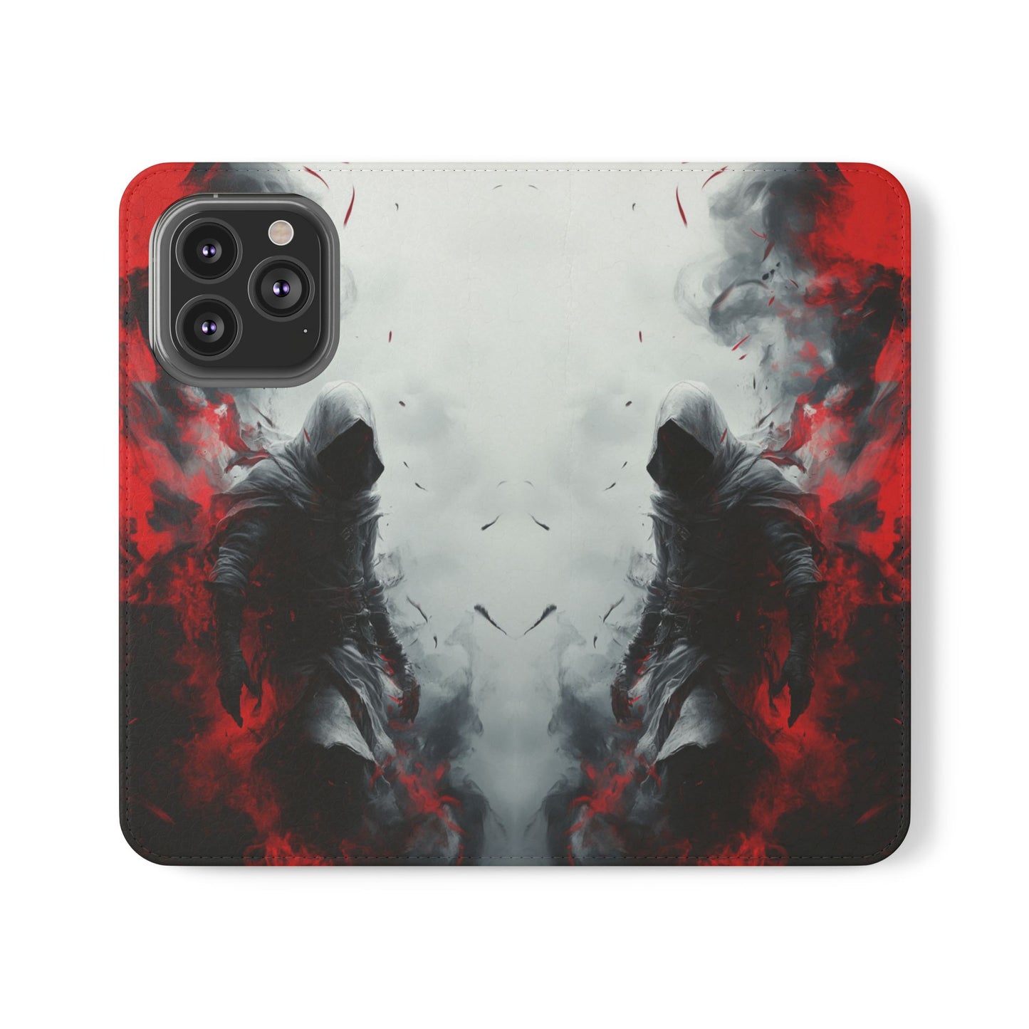Crimson Shadow Assassin - Wallet Flip Case