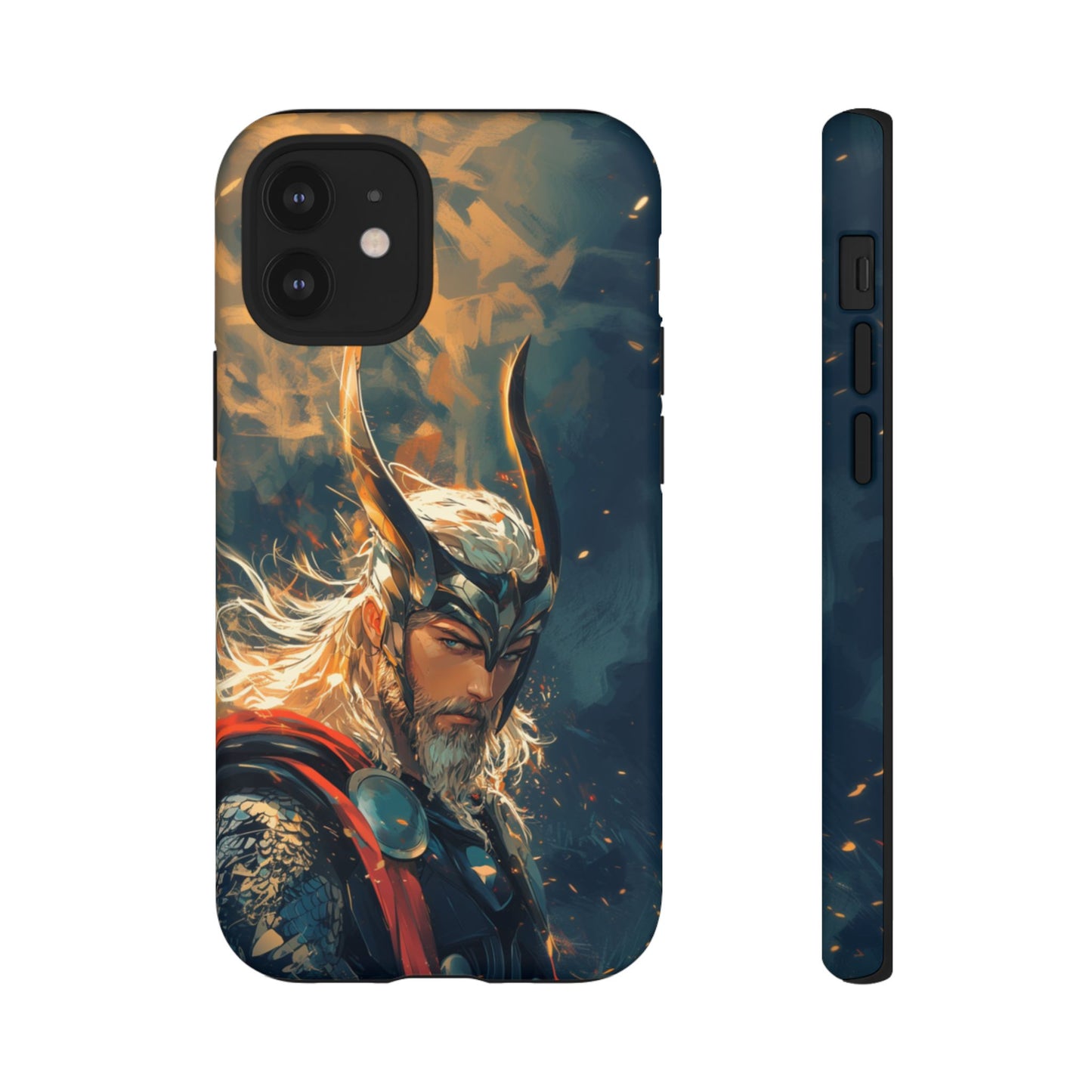 Storm-Bringer: Epic Thor Anime-Style Phone Case - iPhone, Google Pixel, Samsung