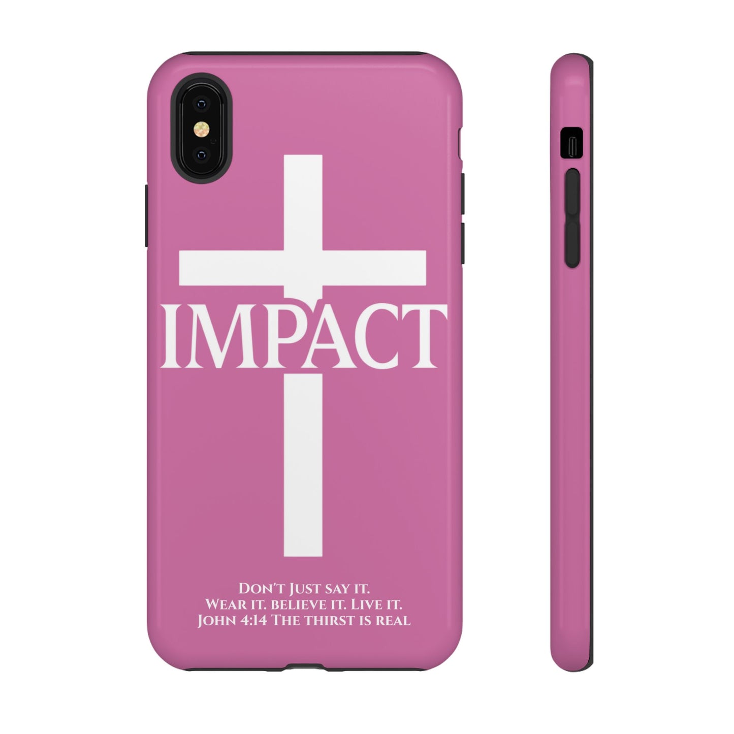 Impact Pink - Tough iPhone Case